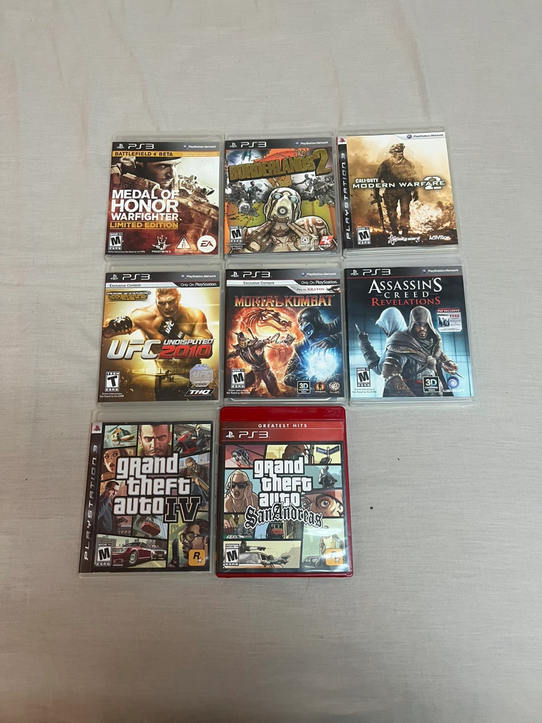 Sony PlayStation 3 Console with 2 Controllers and 8 Games - photo 2