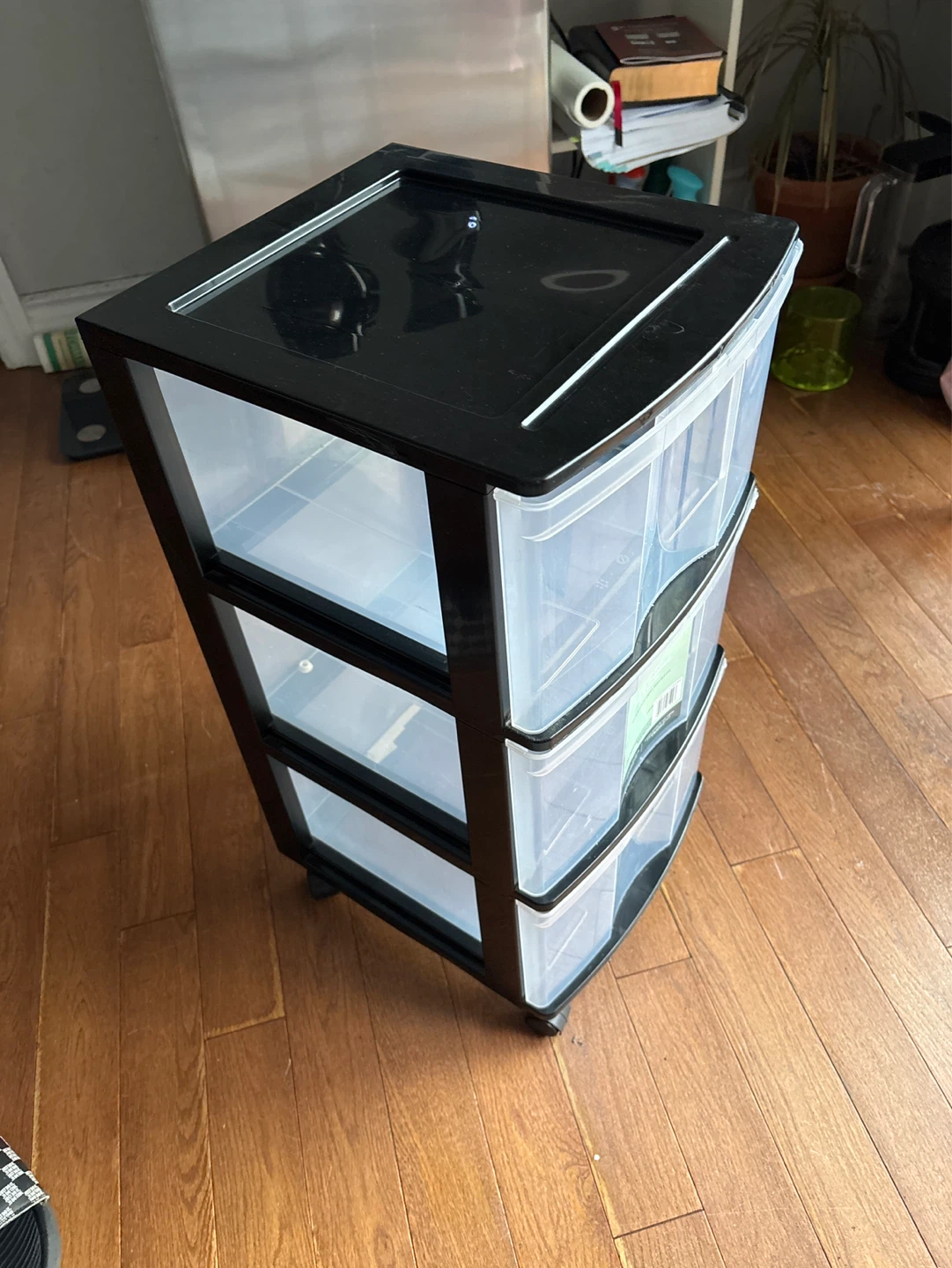 Type-A 3-Drawer Plastic Storage Cart - photo 3