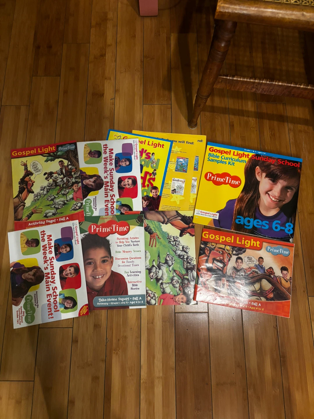 Gospel Light Sunday School Bible Curriculum Samples Kits - photo 5