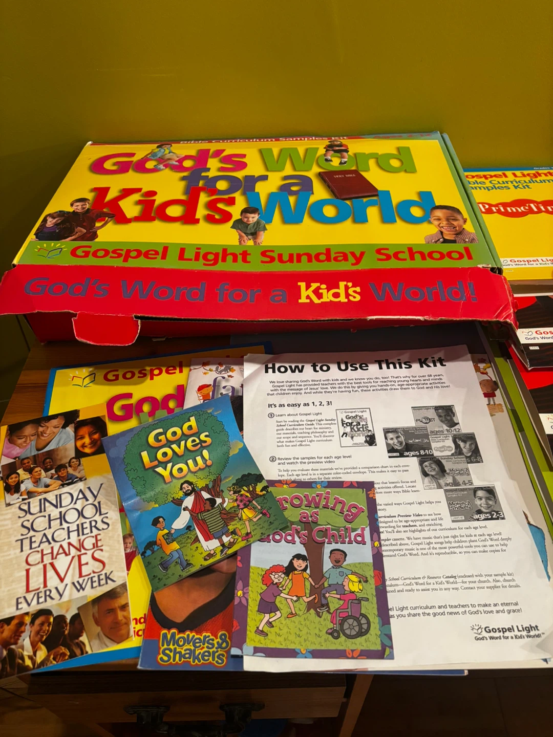 Gospel Light Sunday School Bible Curriculum Samples Kits - photo 2