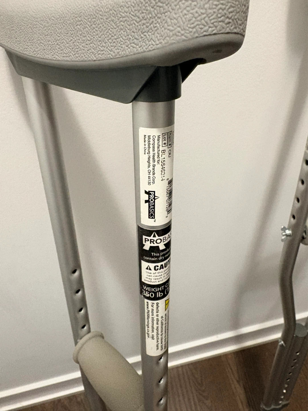 PROBASICS Junior Aluminum Crutches - photo 2