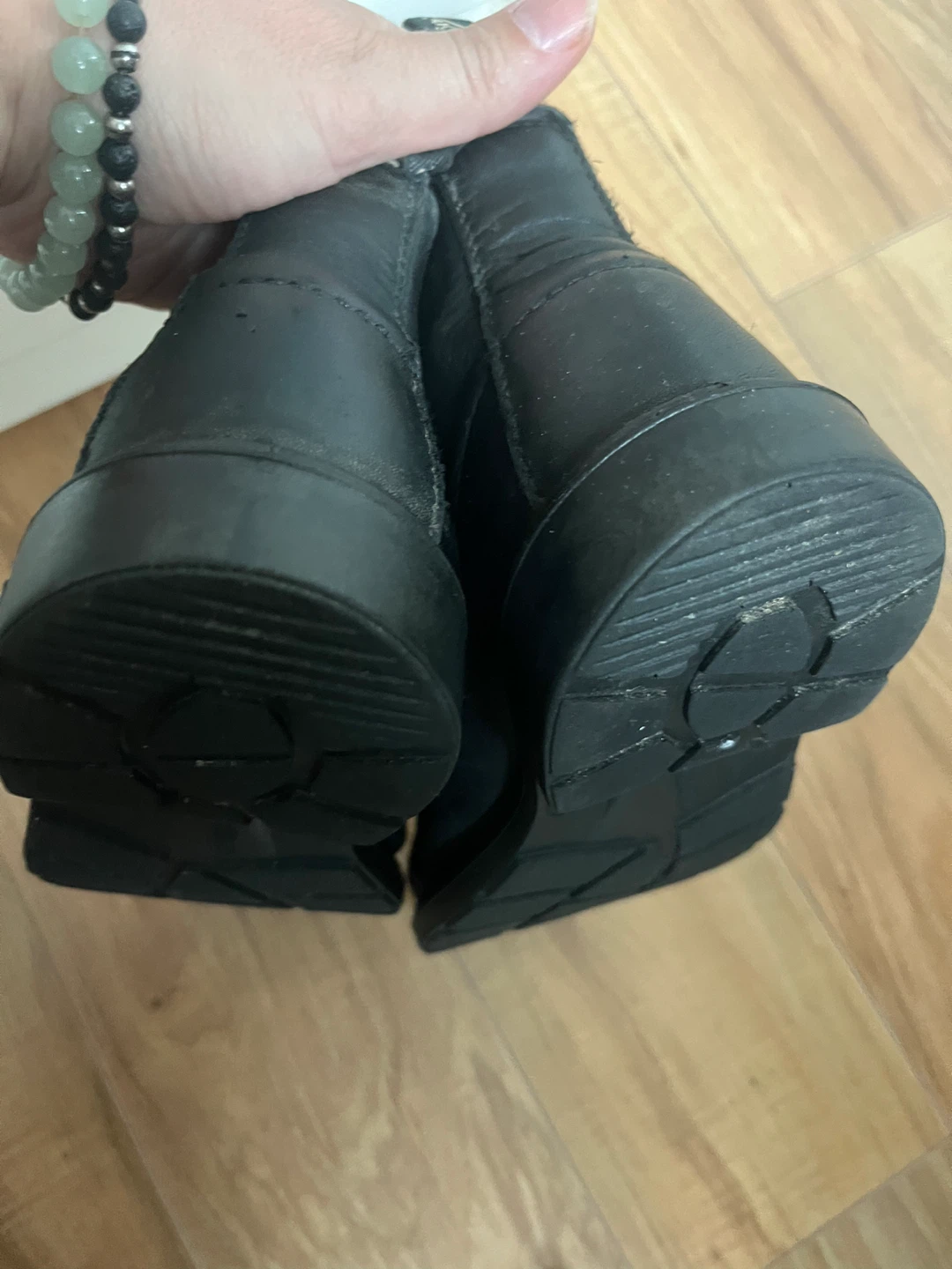 Kids Blundstone Boots Size 1 Black Leather Chelsea Boots - photo 3
