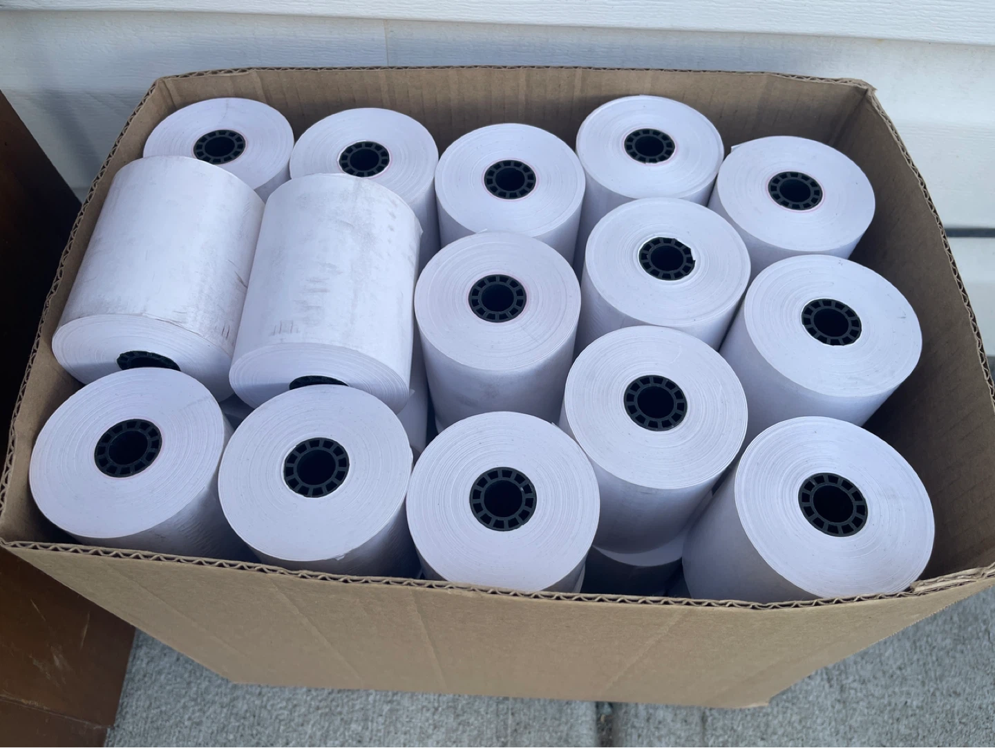 Box of 15 Thermal Paper Rolls