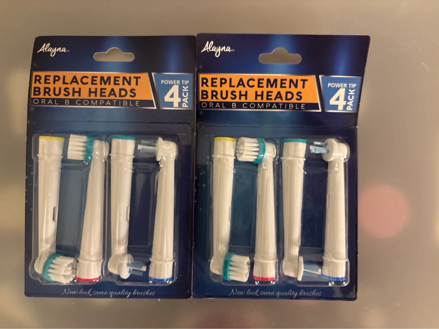 Alayna Replacement Brush Heads (Oral B Compatible) - 2 Pack