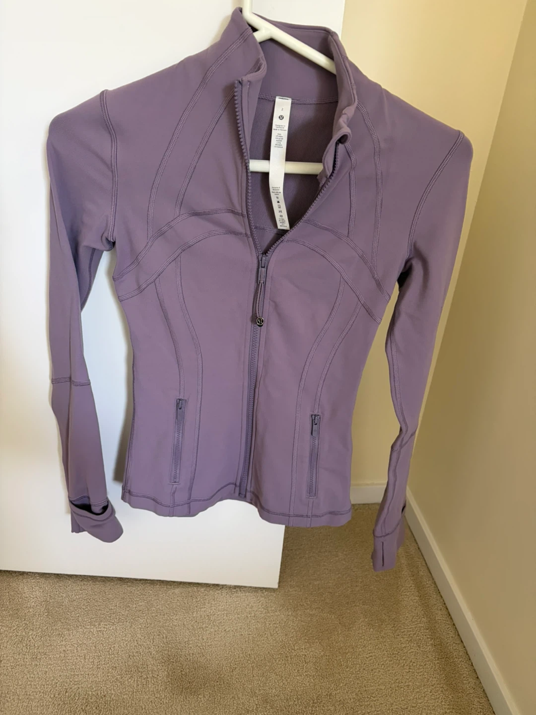 Lululemon Define Jacket Size 2 Purple