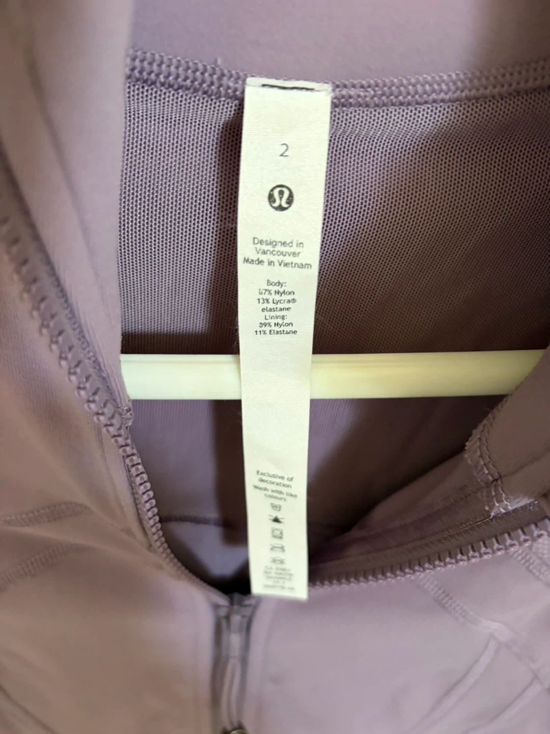 Lululemon Define Jacket Size 2 Purple - photo 3