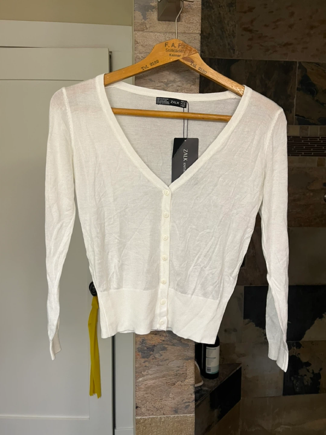 BNWT Knitwear Women's White Cardigan
