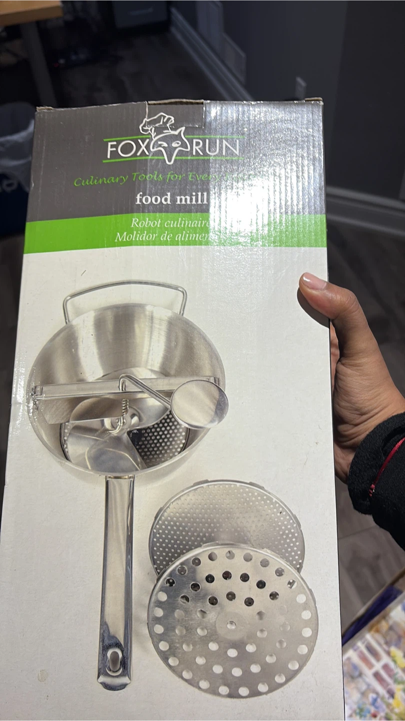Fox Run Food Mill with 3 Discs
