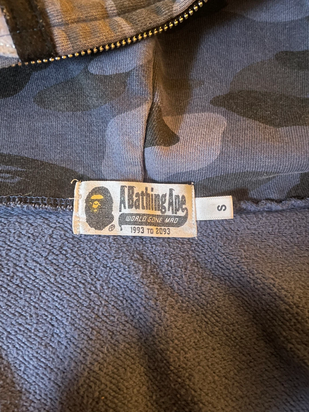 A Bathing Ape Camo Shark Full Zip Hoodie - photo 4