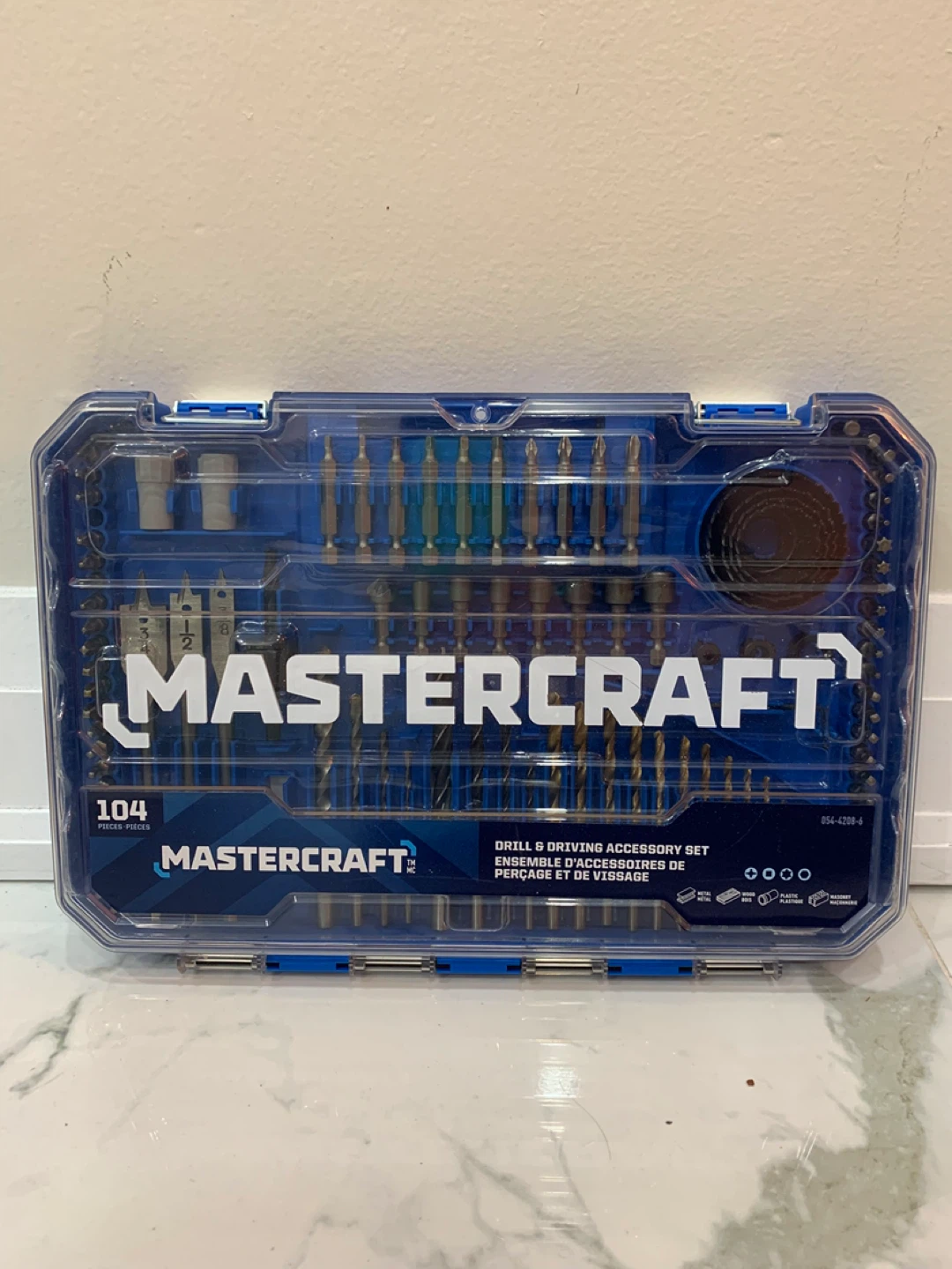 Mastercraft 104-Piece Drill & Driving Accessory Set