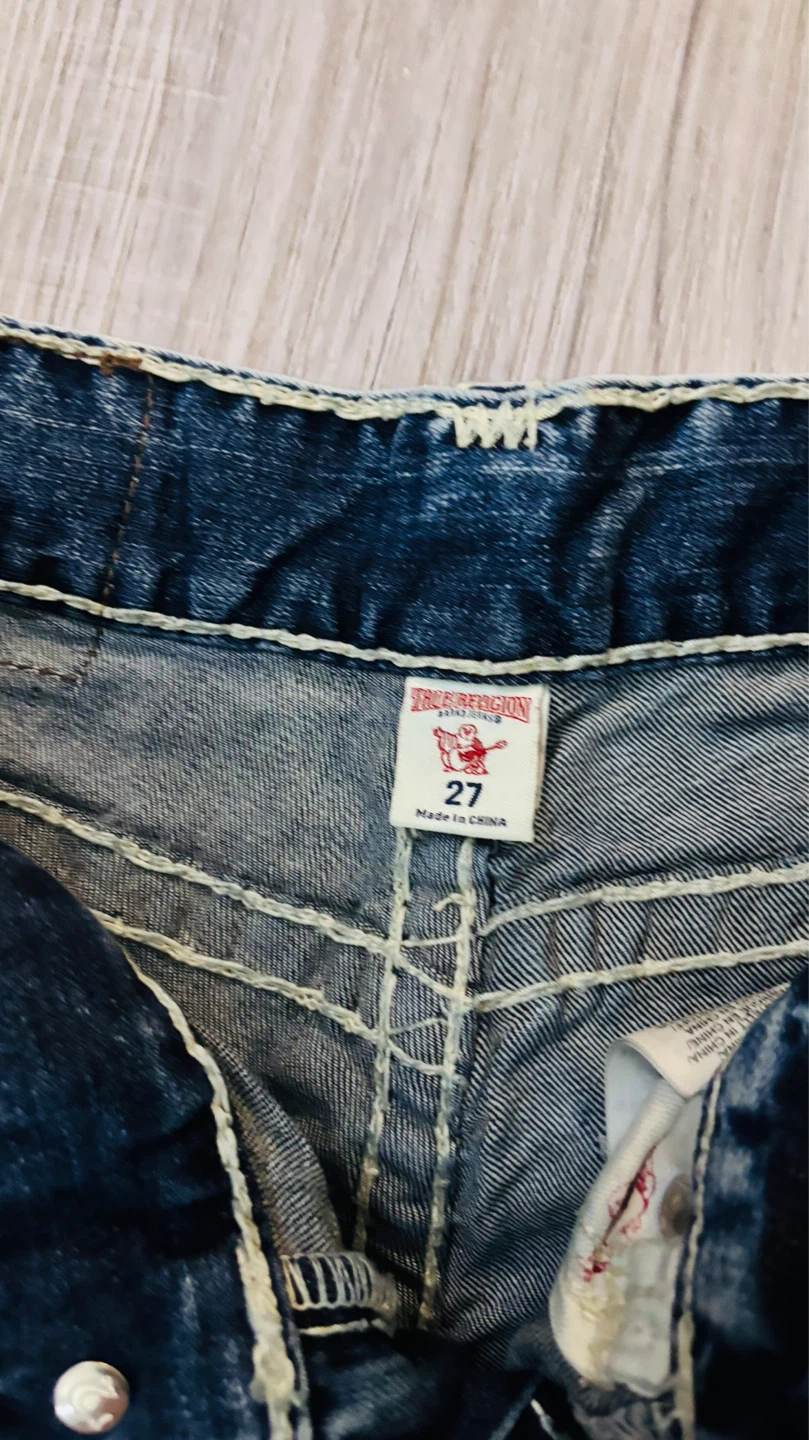 True Religion Jeans - Size 27 - Blue Wash - photo 2