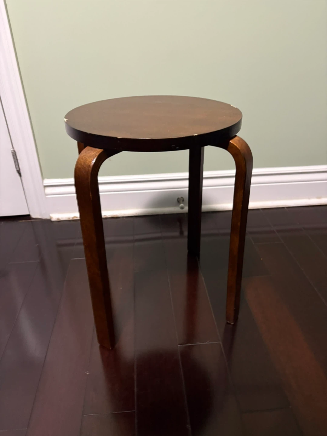 2 Wooden side tables