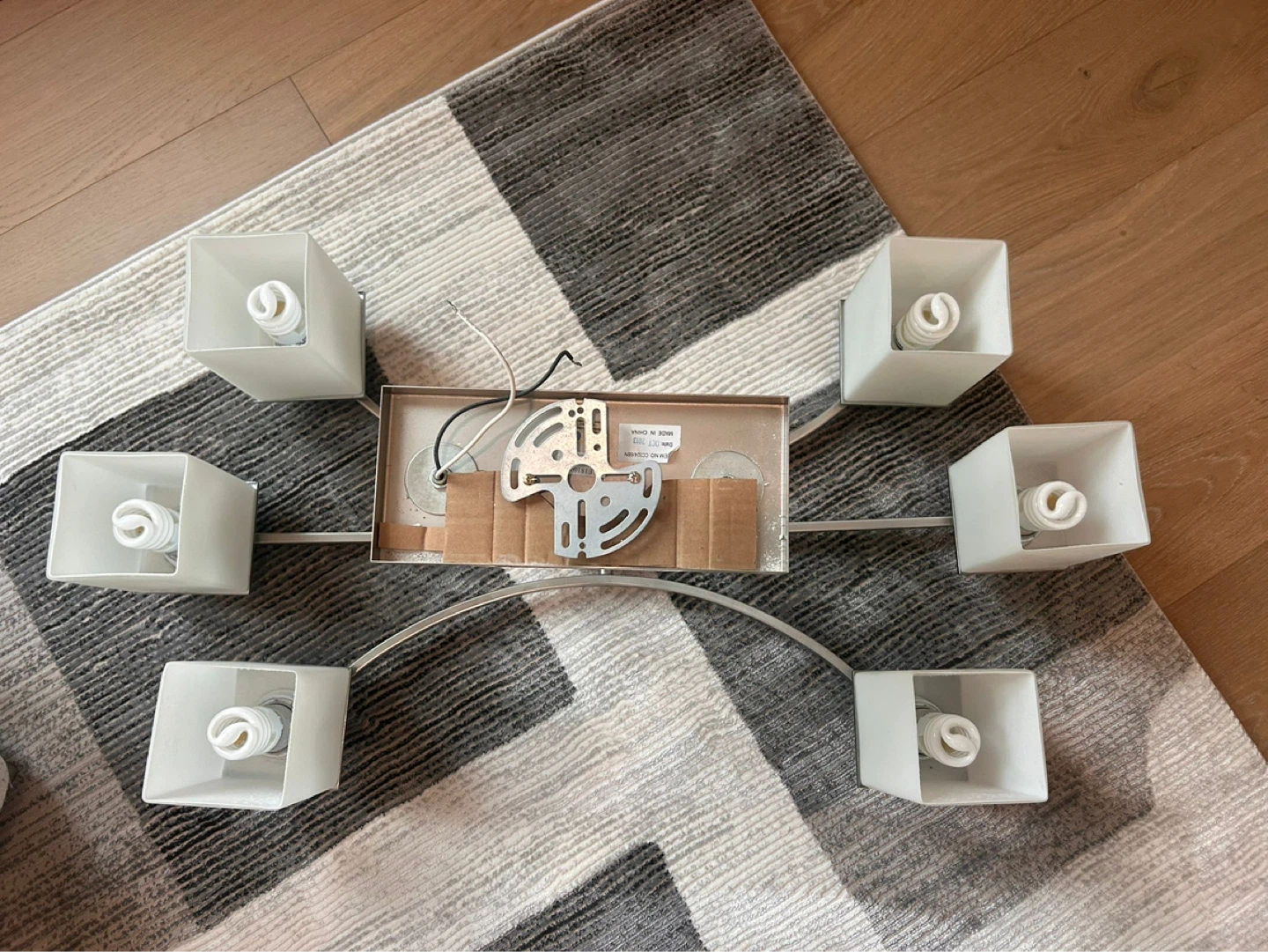 6-Light Chandelier Fixture