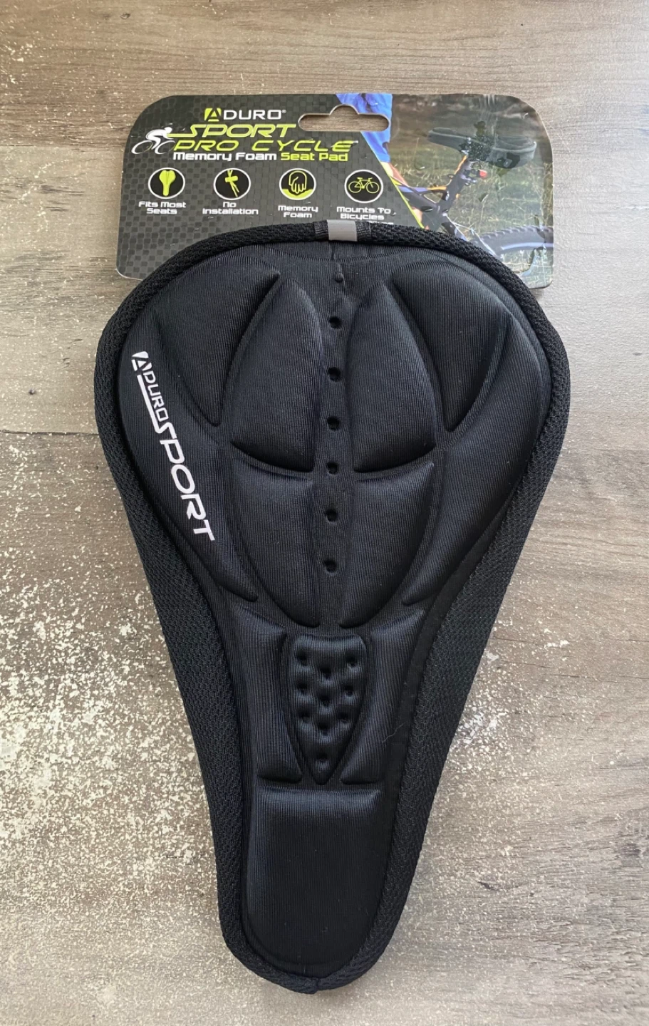 Brand New! Aduro Sport Memory Foam Bicycle Seat Pad