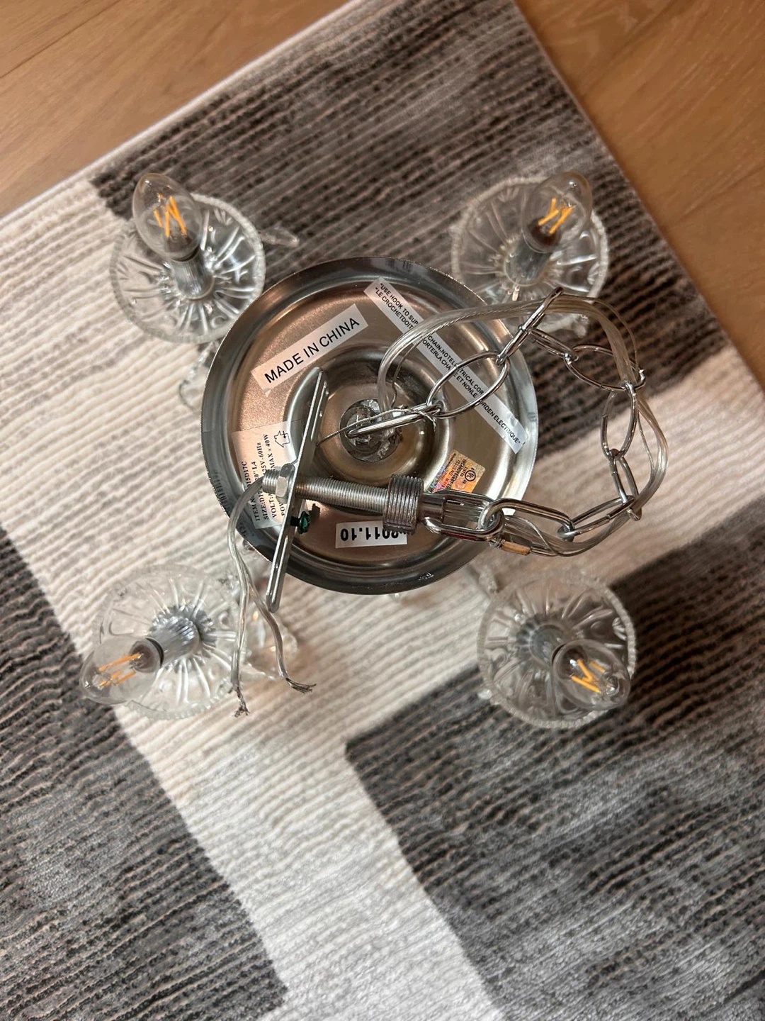 Crystal Chandelier Pendant Light Fixture - photo 2