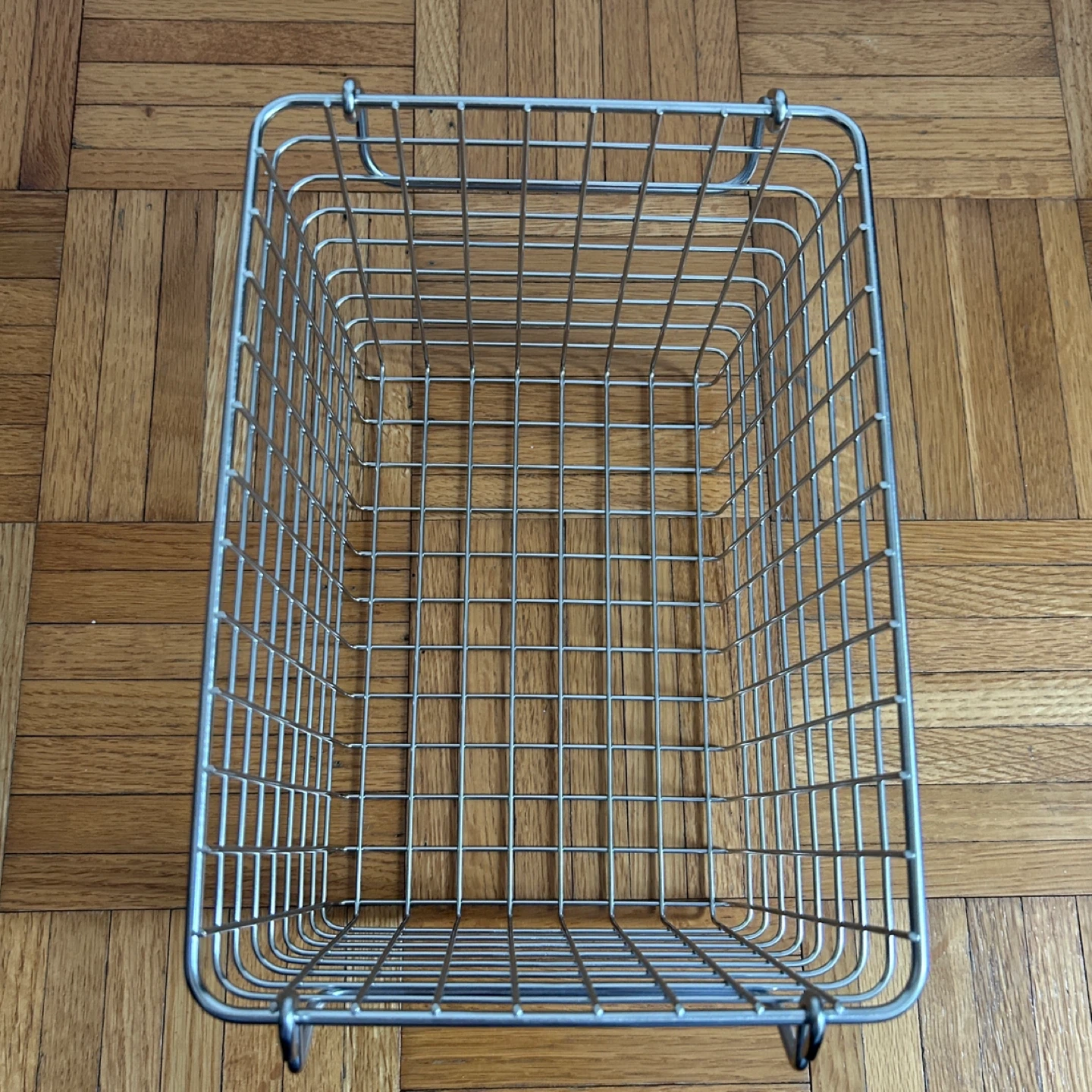 MUJI stainless steel baskets, set of two - photo 5