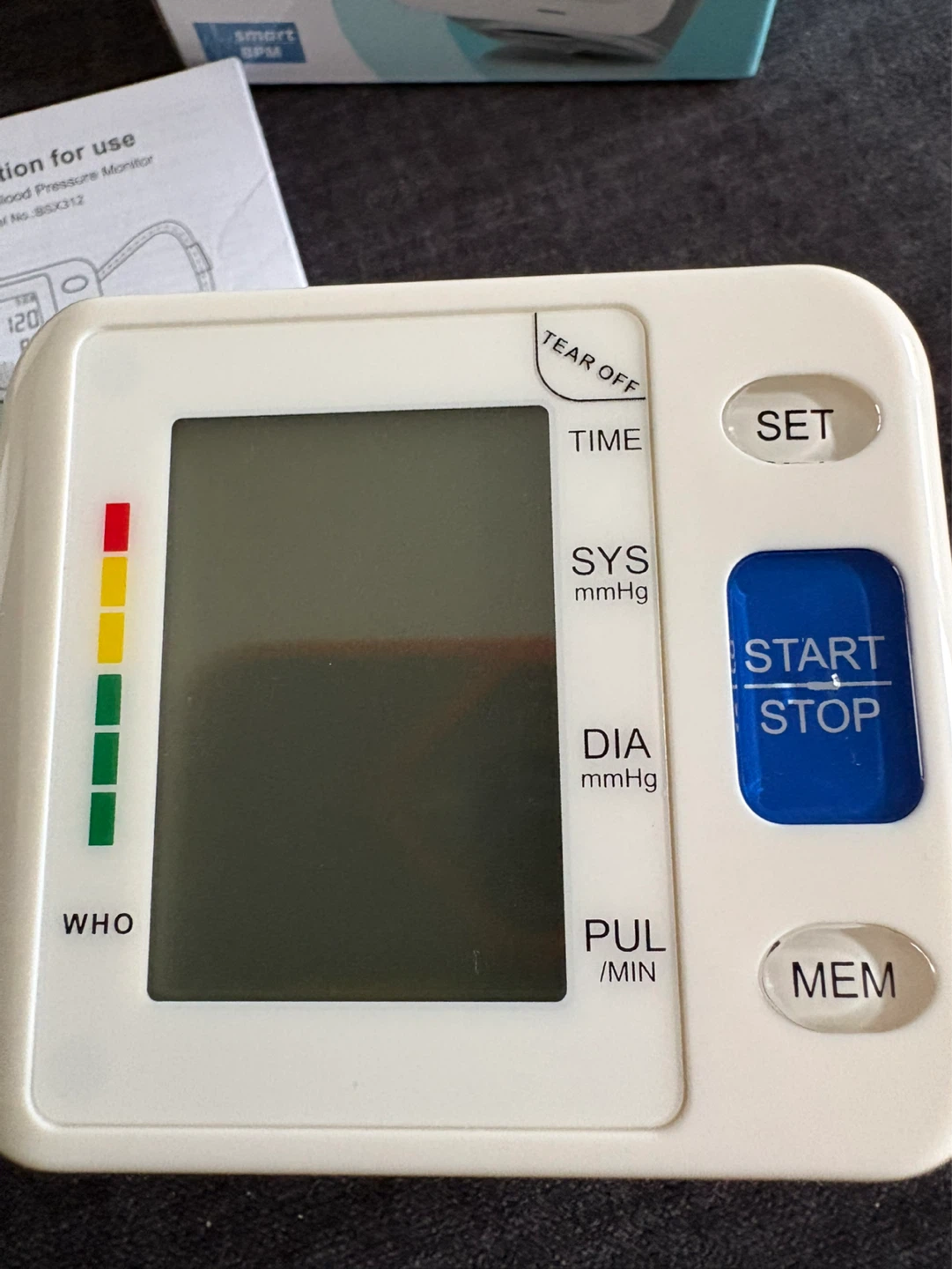 Digital Wrist Blood Pressure Monitor with Memory Function - photo 3