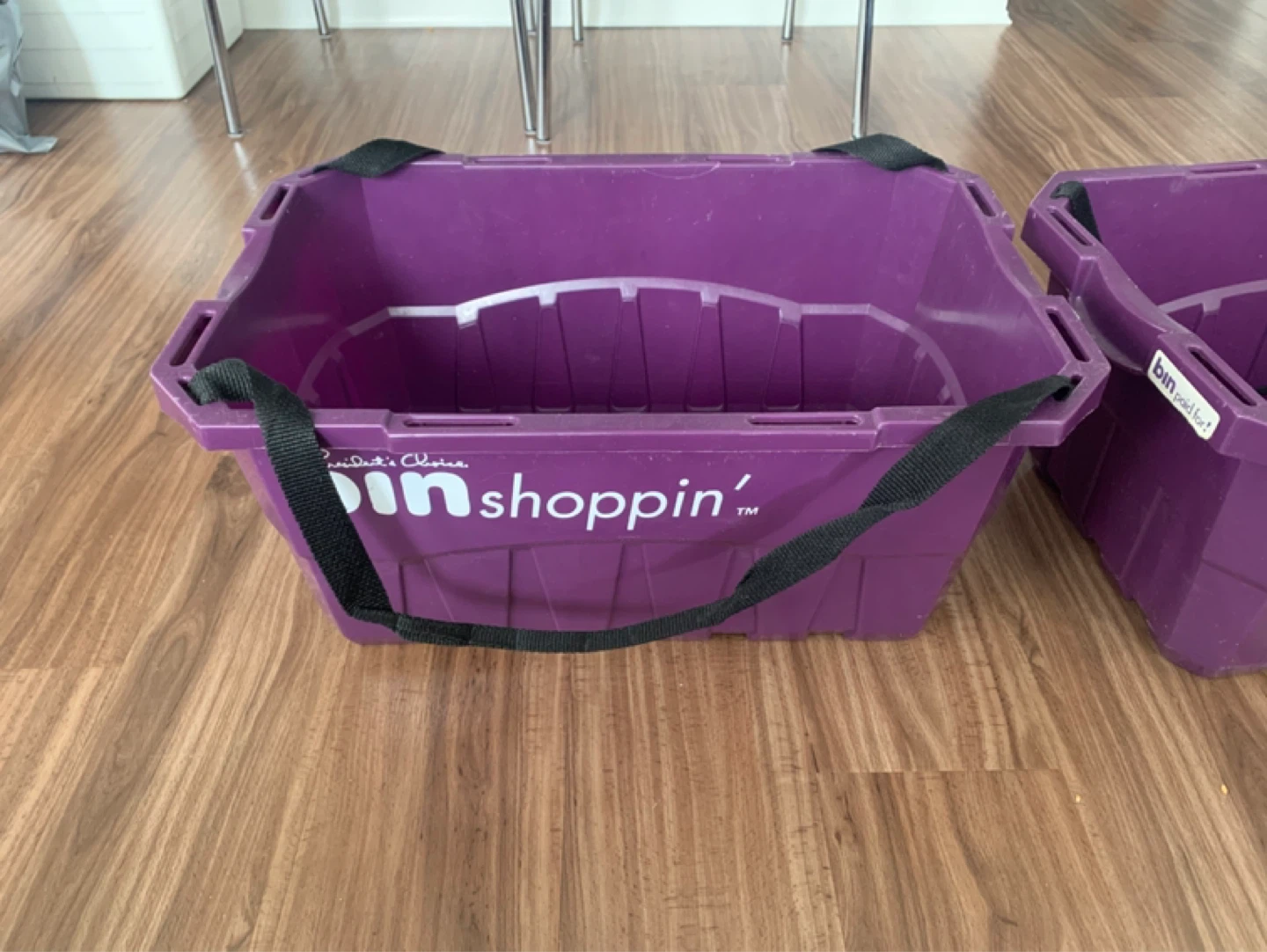 Bin Shoppin' Shopping Baskets - Purple (Set of 2) - photo 2