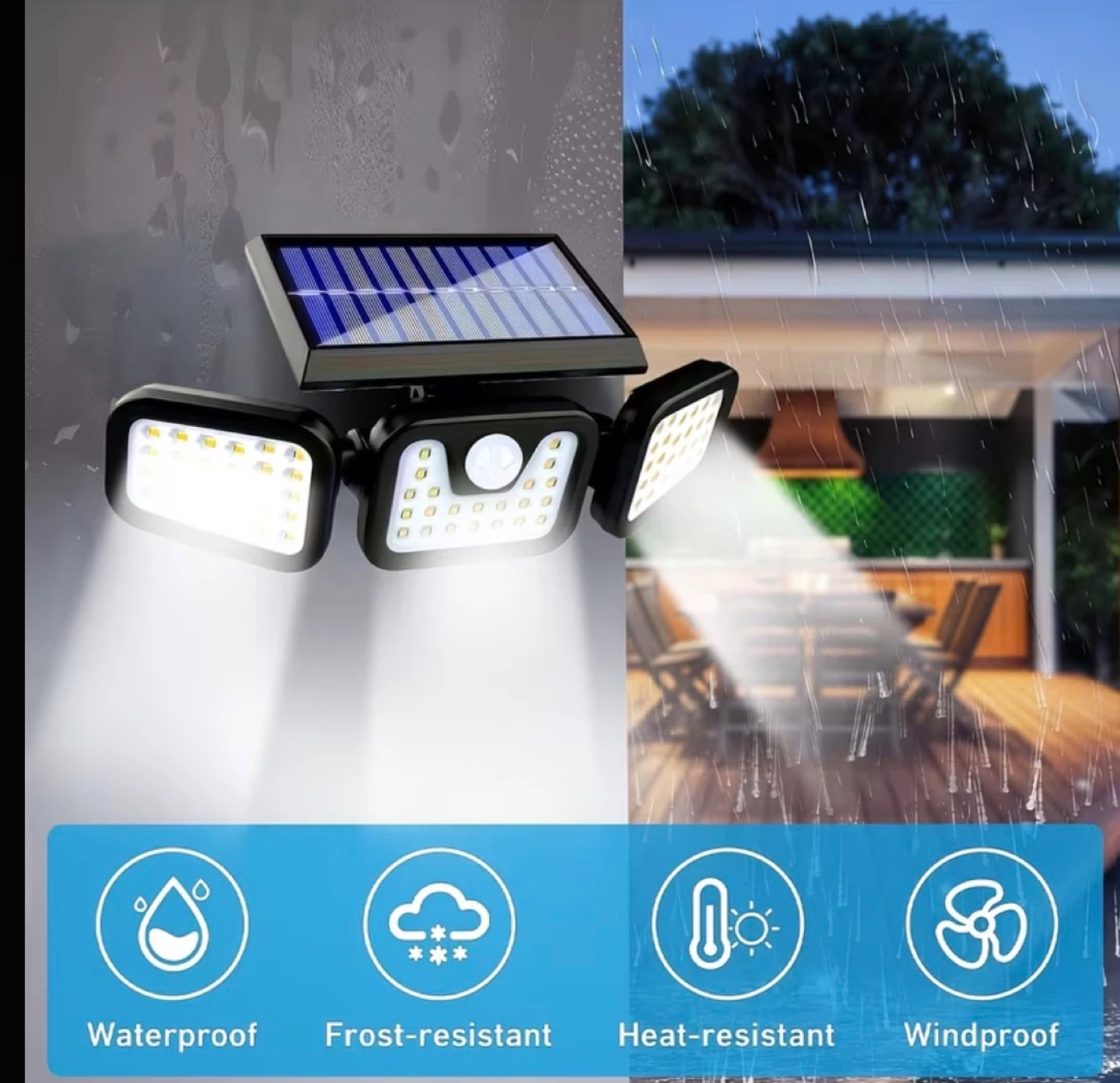 Solar motion sensor light - photo 4