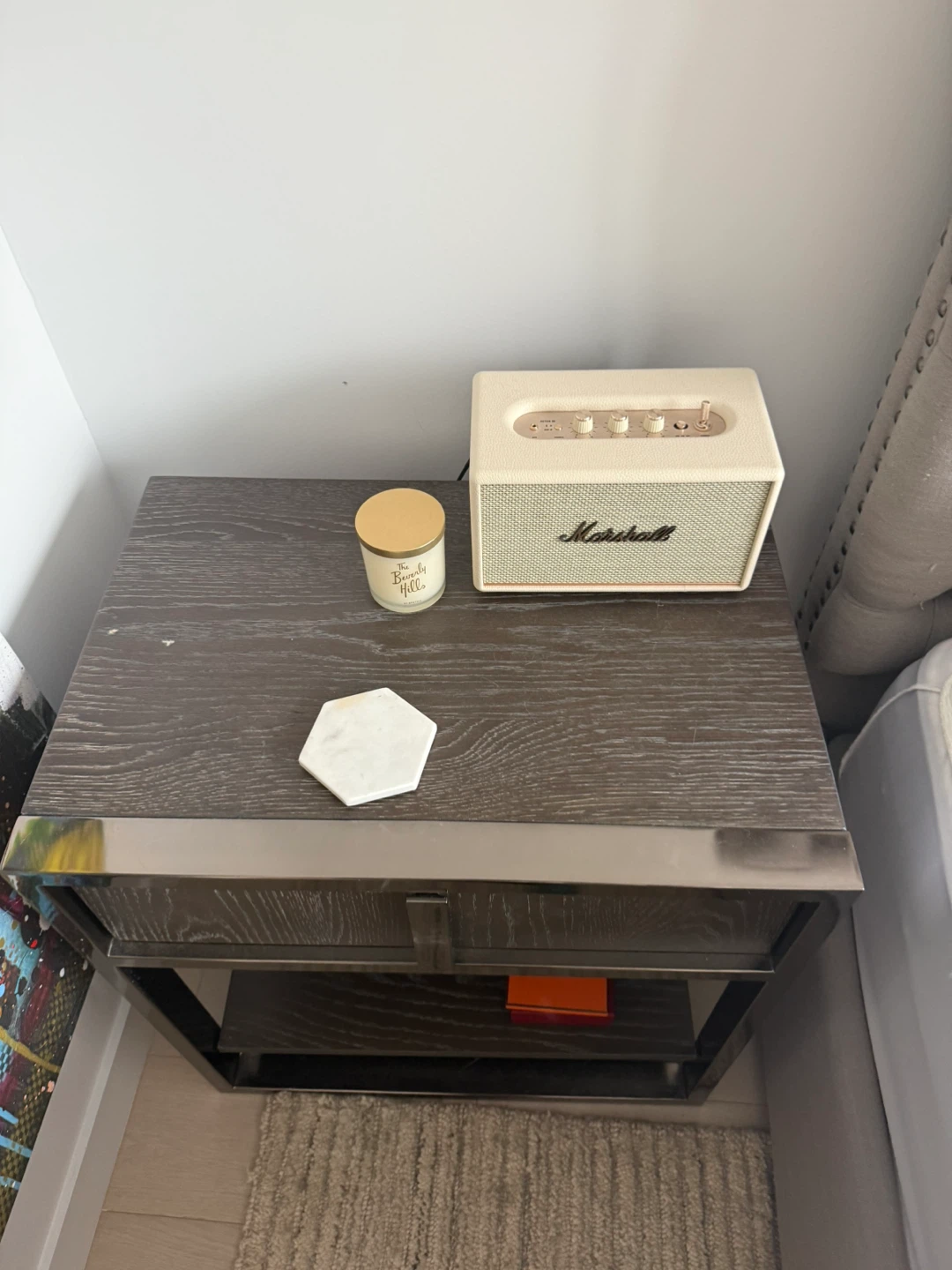 Modern Nightstand with Storage - photo 3