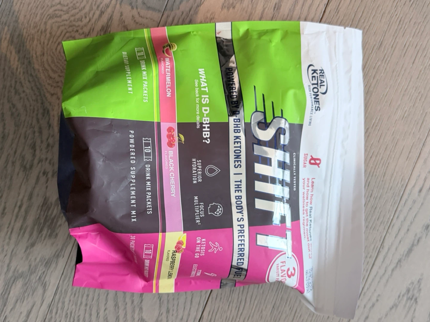 Real Ketones SHIFT Drink Mix Packets - Variety Pack