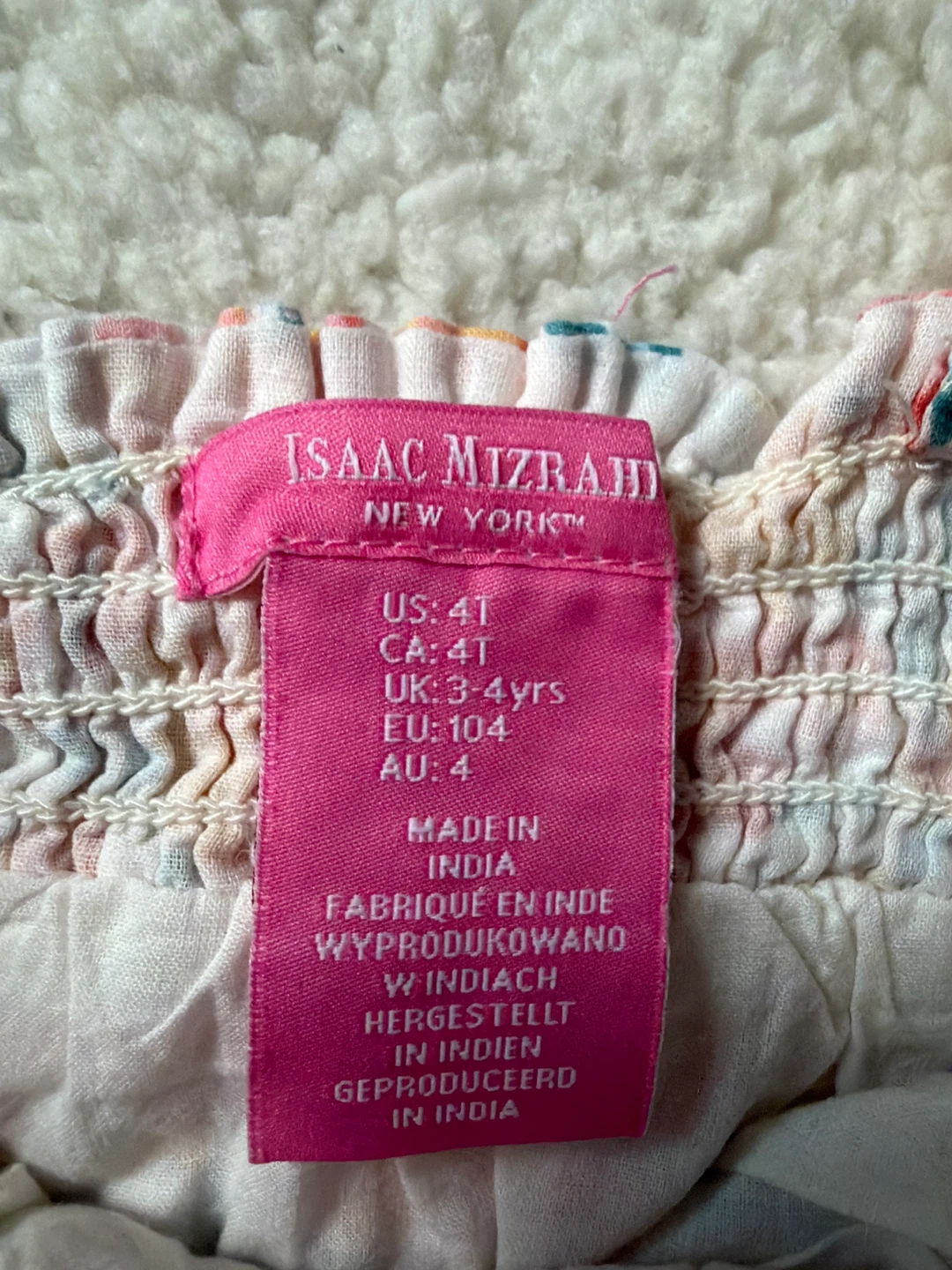 Isaac Mizrahi New York Floral Print Top & Shorts Set - Size 4T - photo 2