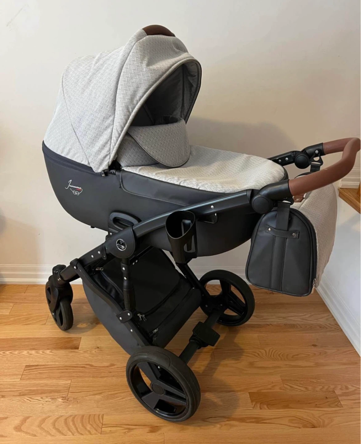 Junama 360 Ultralight Jogging Stroller with Bassinet and Bag - photo 5