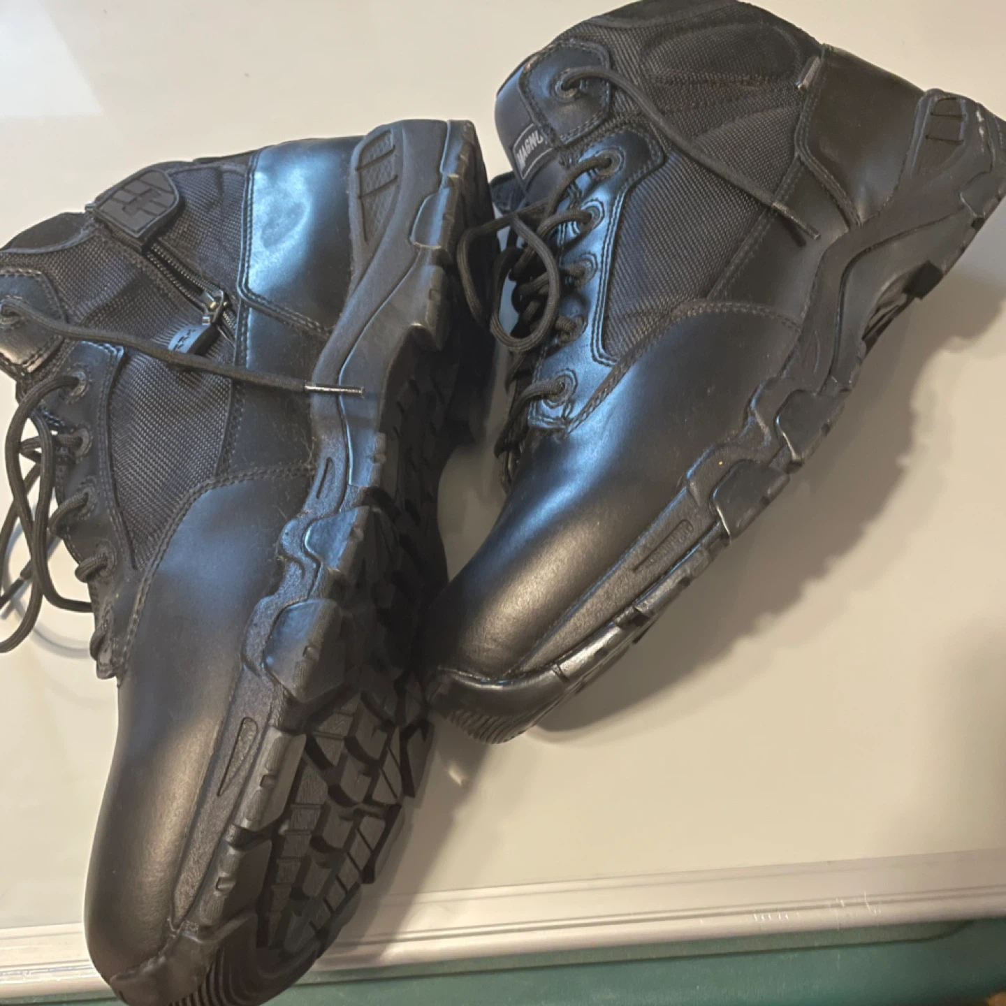 Magnum Black Leather Boots - photo 2