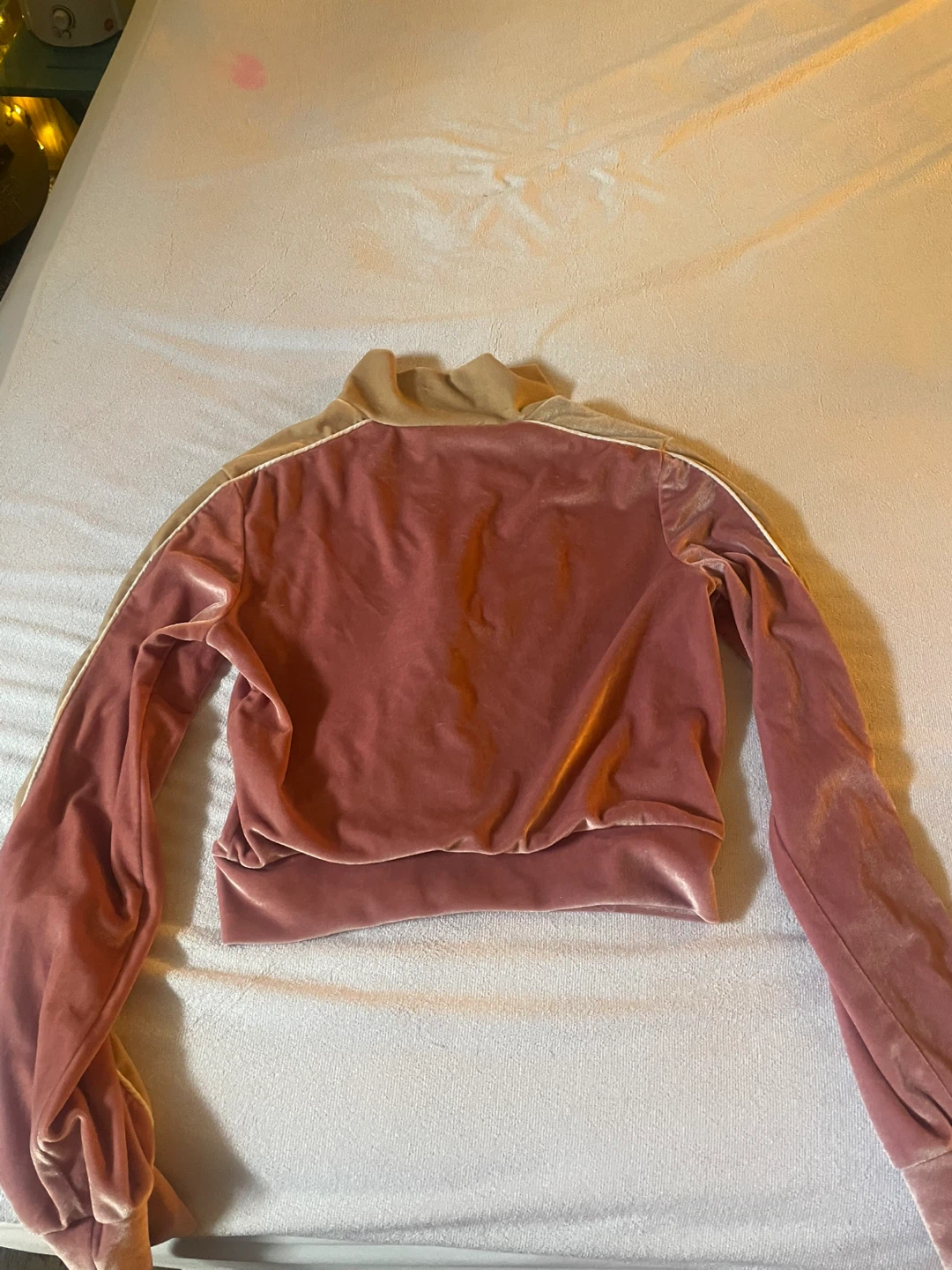 Velour Track Jacket Size S - photo 2