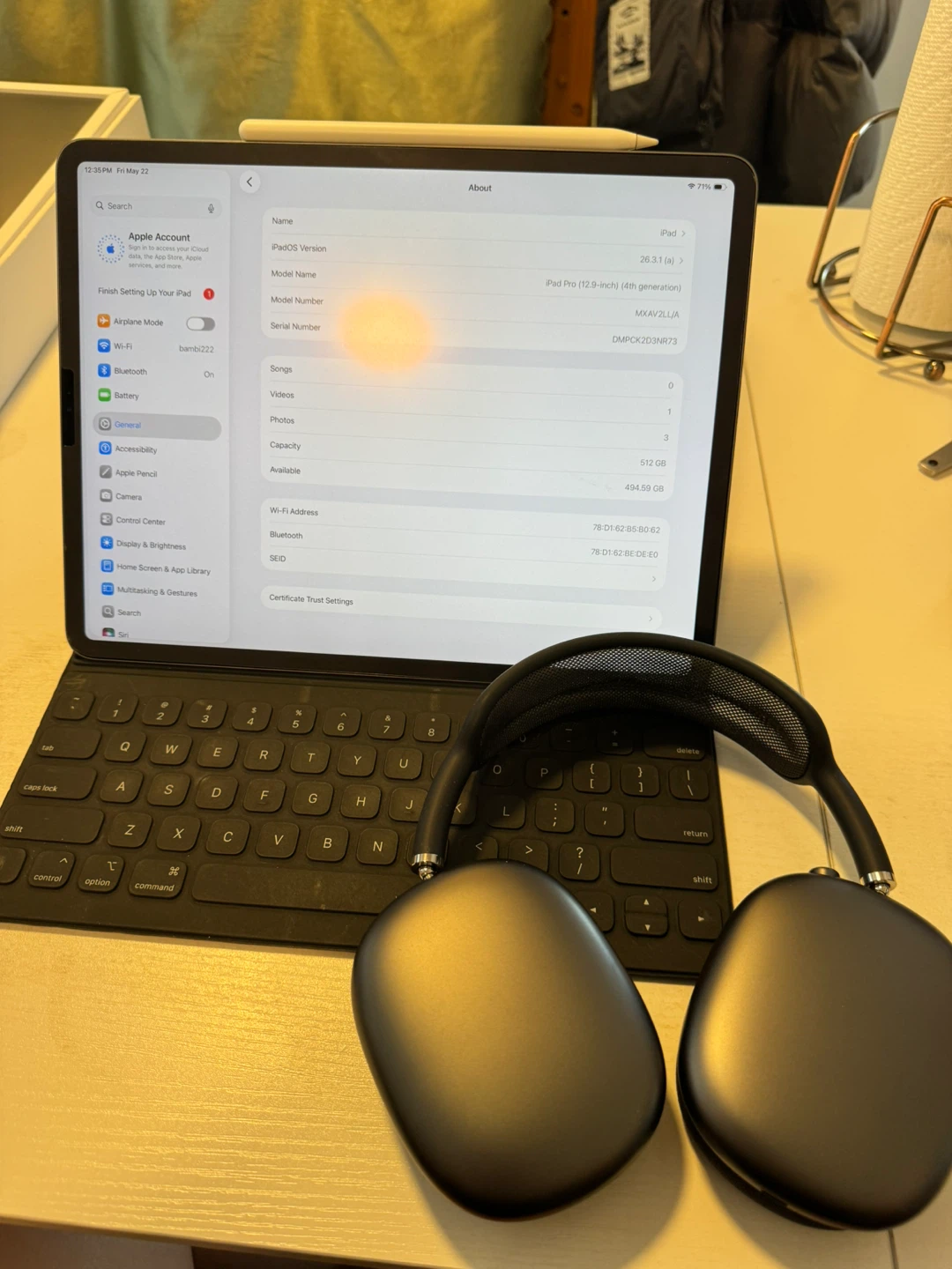 Apple iPad Pro 12.9-inch (4th Gen) 512GB Space Grey
