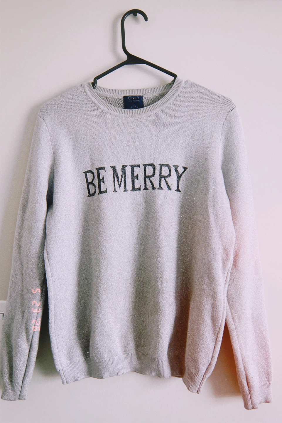 ONLY "Be Merry" Sweater