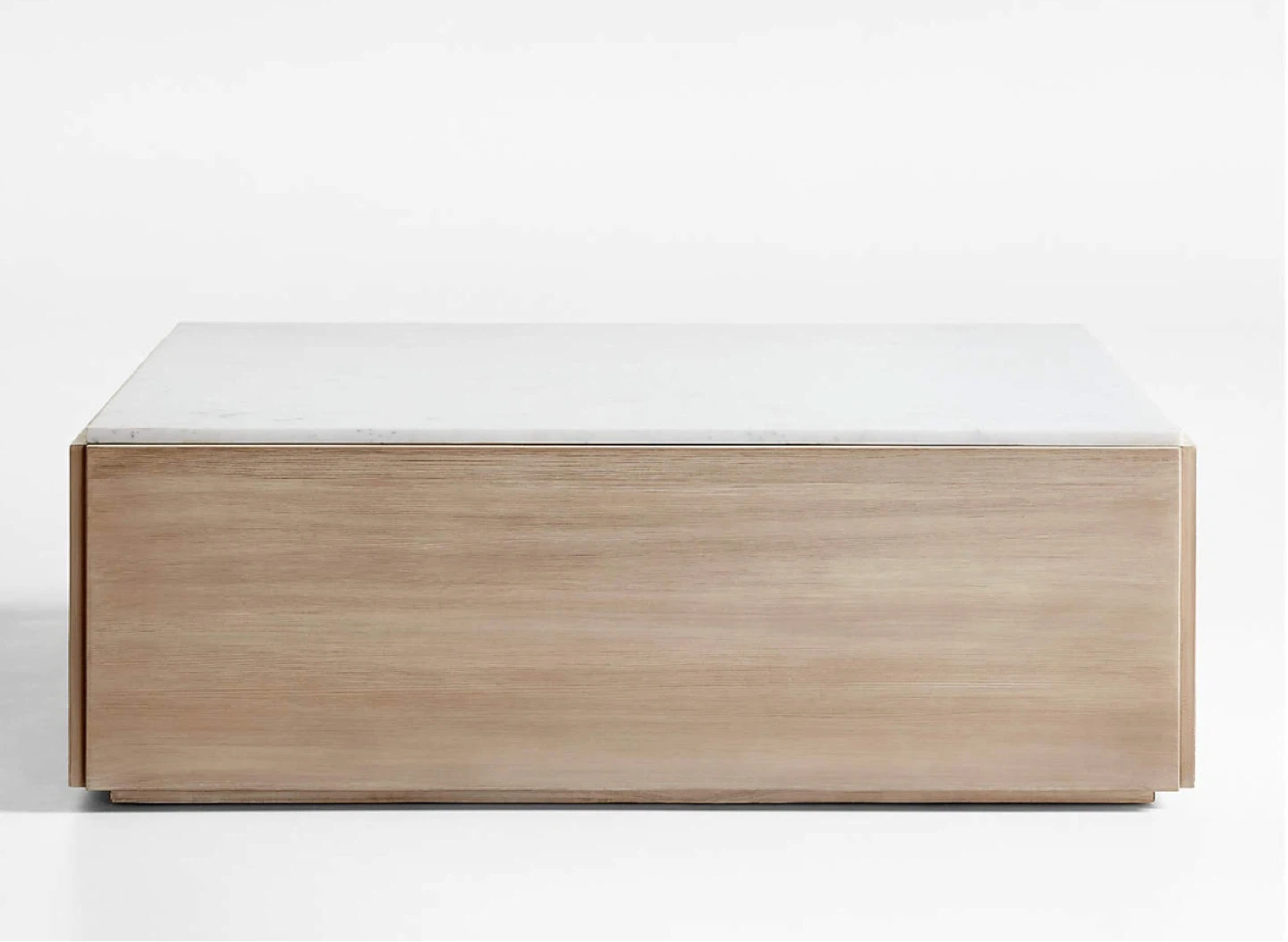 Crate & Barrel Wood Top Coffee Table - photo 4