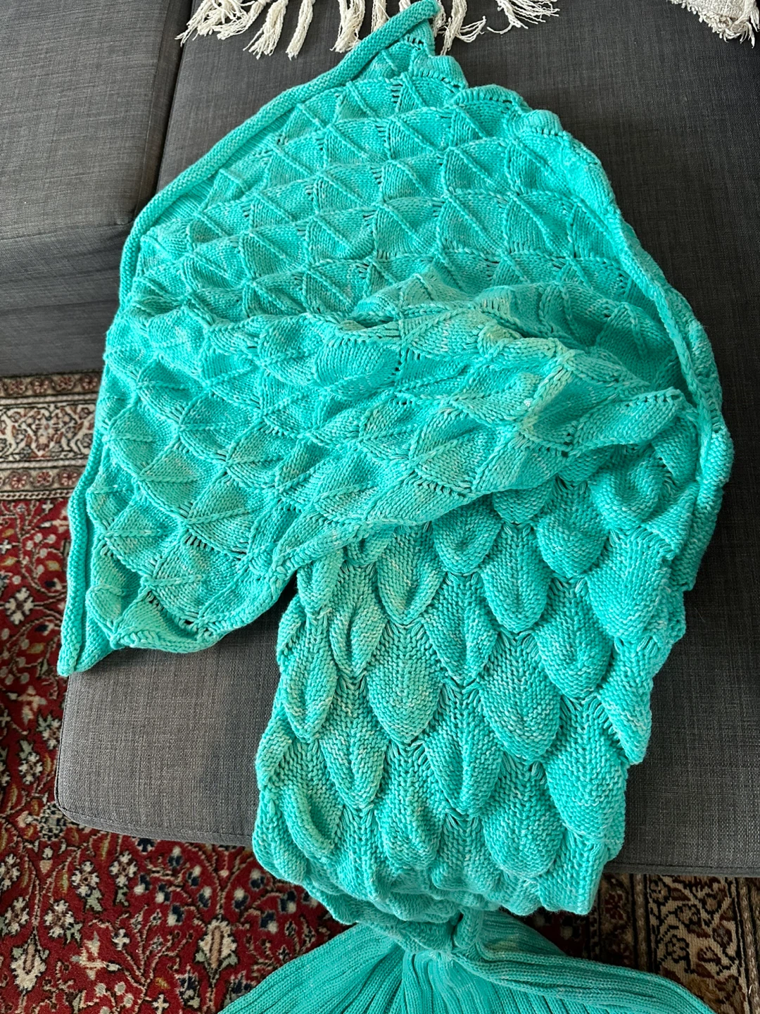 Mermaid Tail Blanket - photo 2