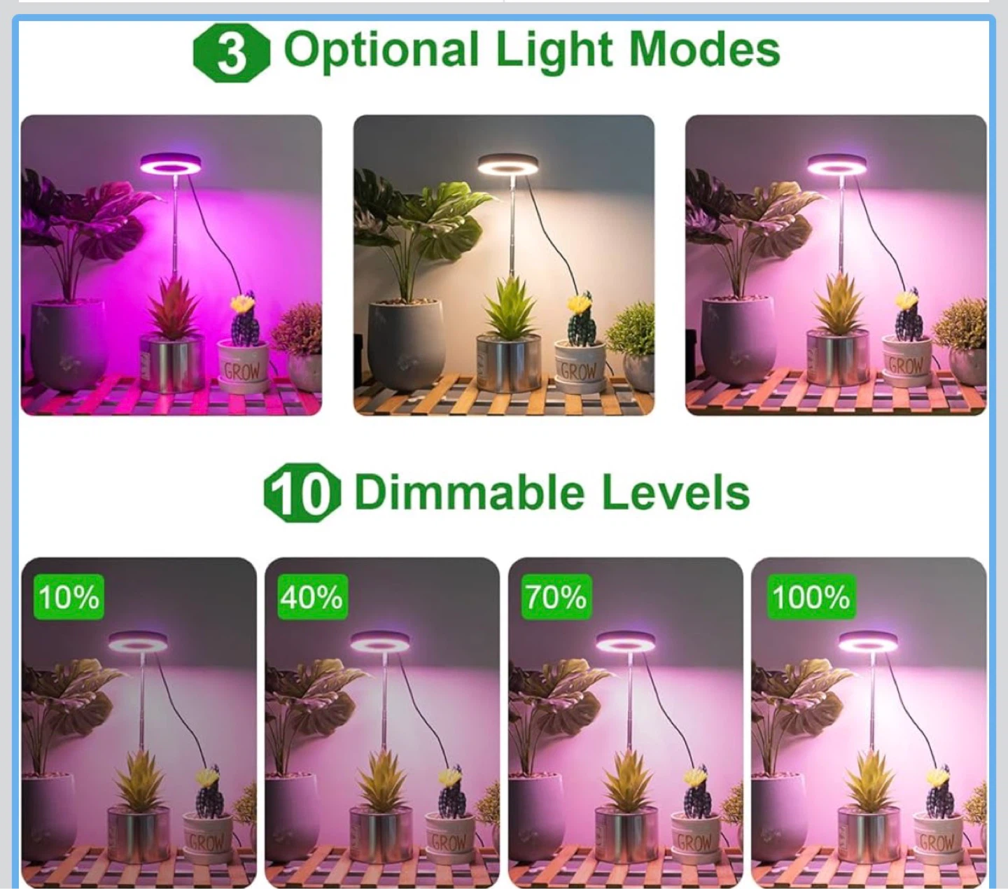 LED Full Spectrum Grow Light - photo 5