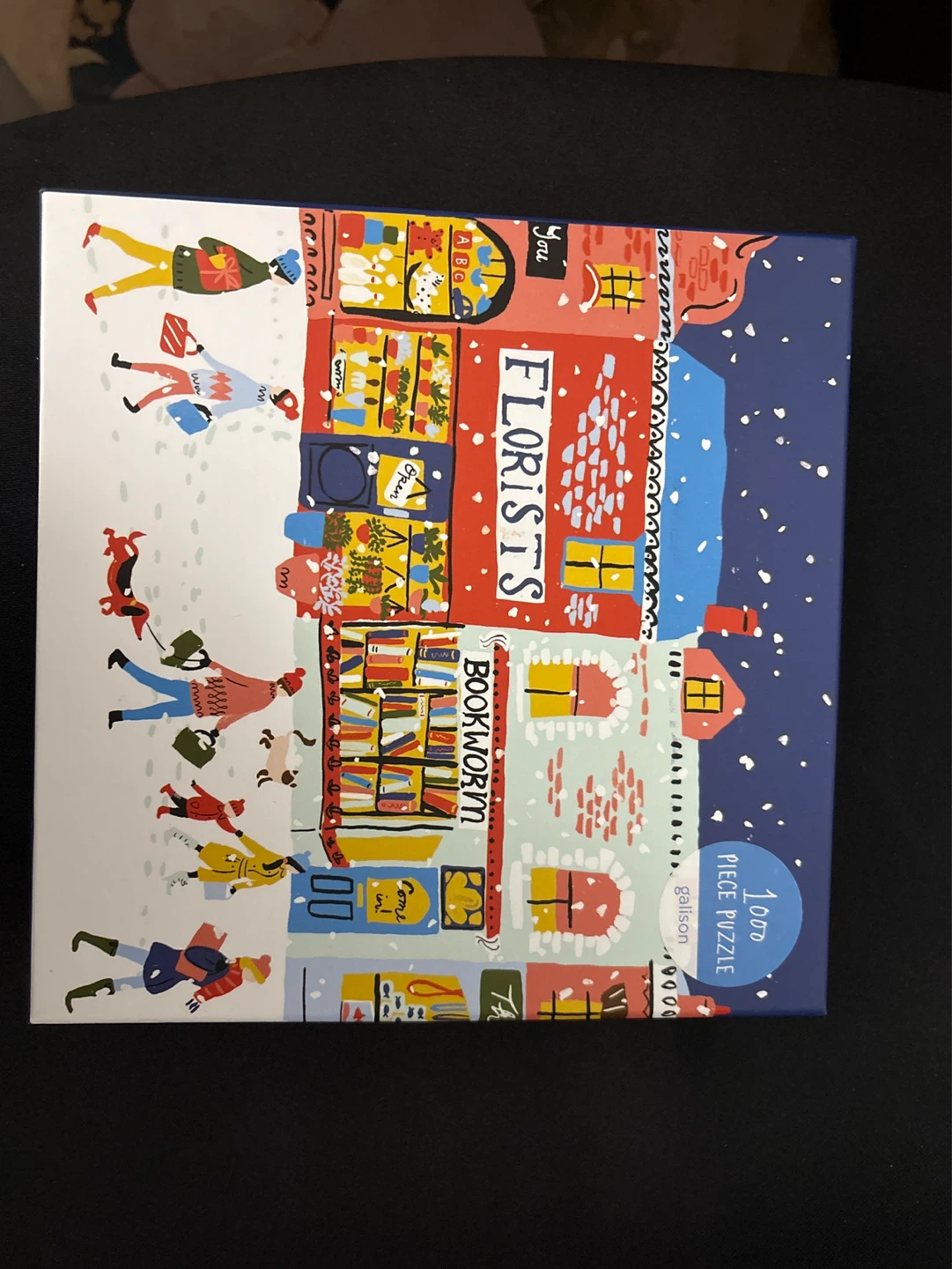 Galison Main Street Village 1000 Piece Puzzle