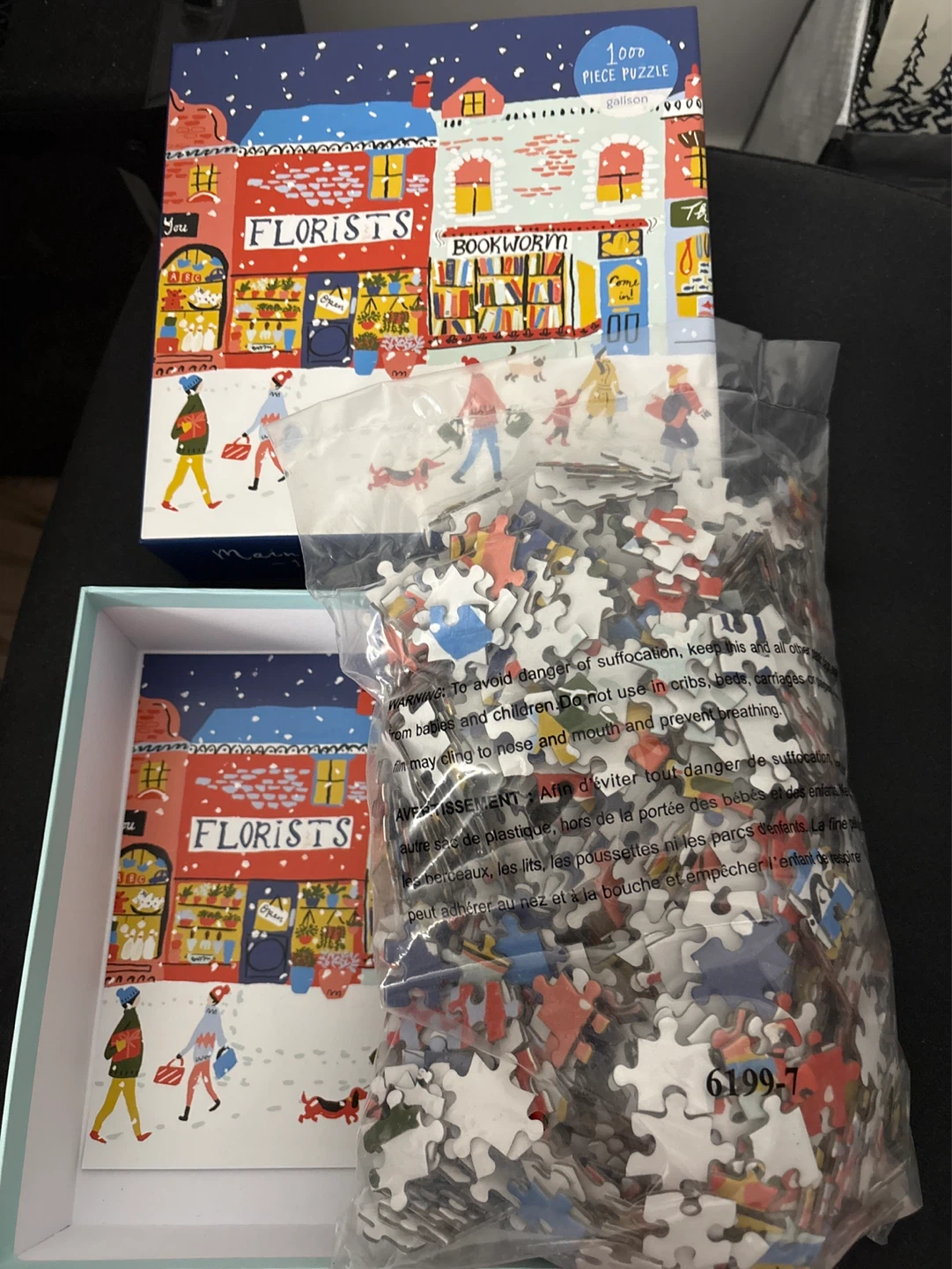 Galison Main Street Village 1000 Piece Puzzle - photo 3