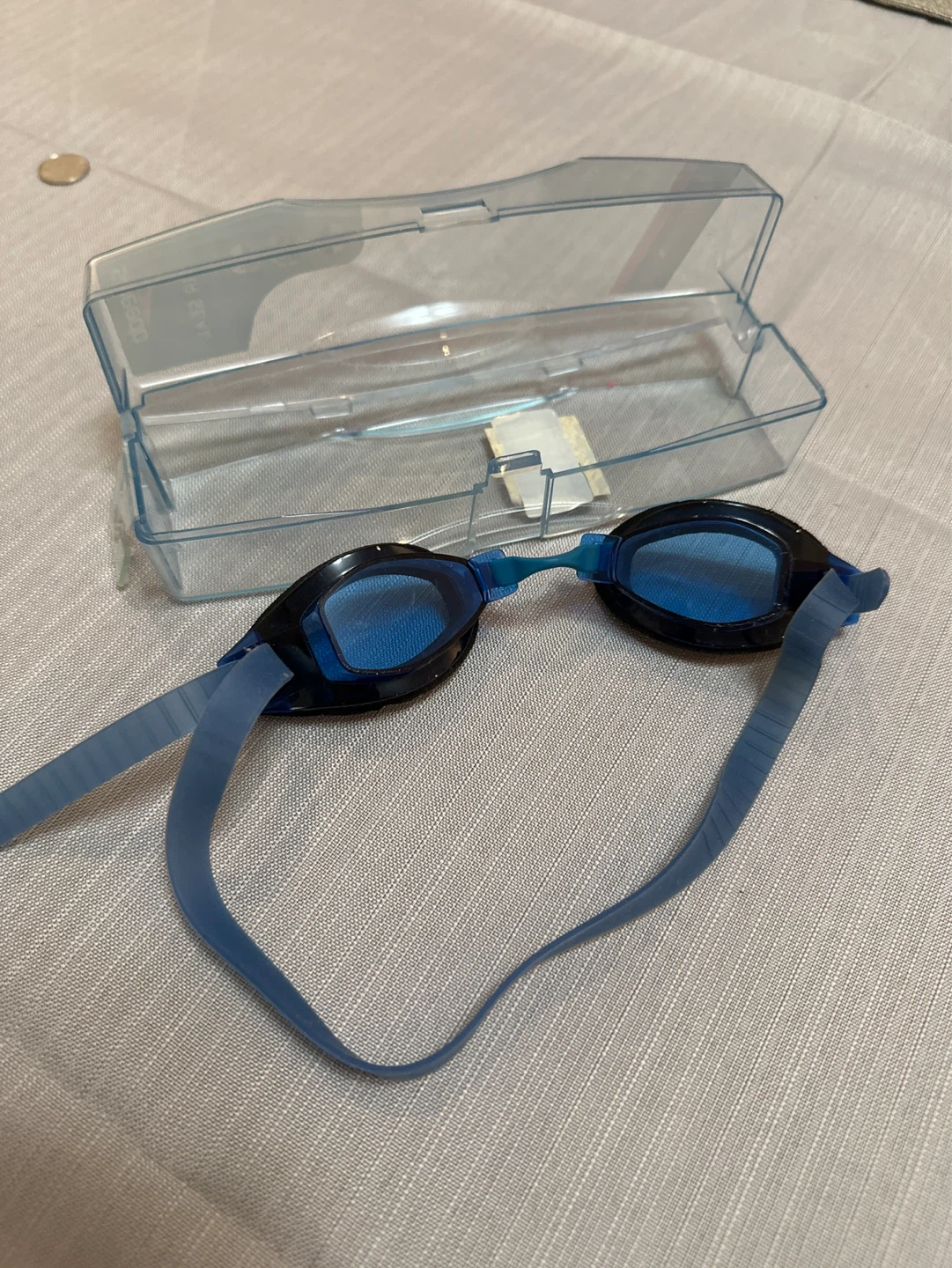 🆓 Speedo Swim Goggles with Case 🏊🏻‍♀️