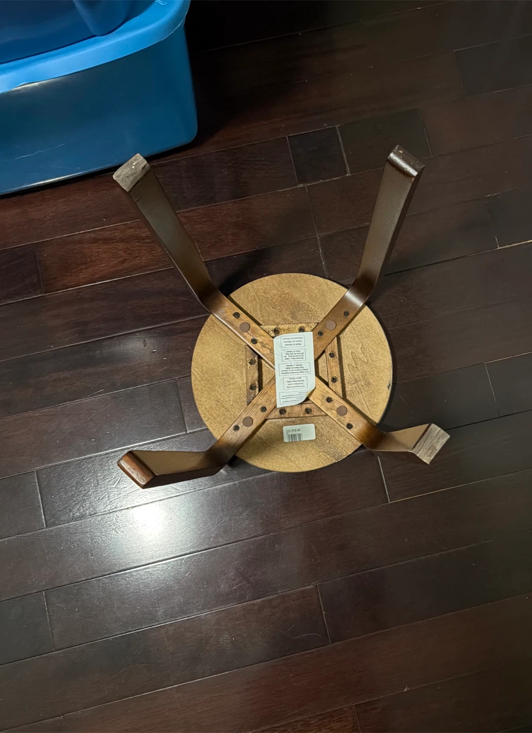 2 Wooden side tables - photo 3