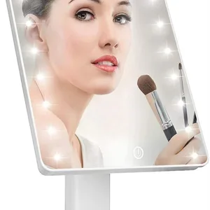 White LED Makeup Mirror with 180 Rotation