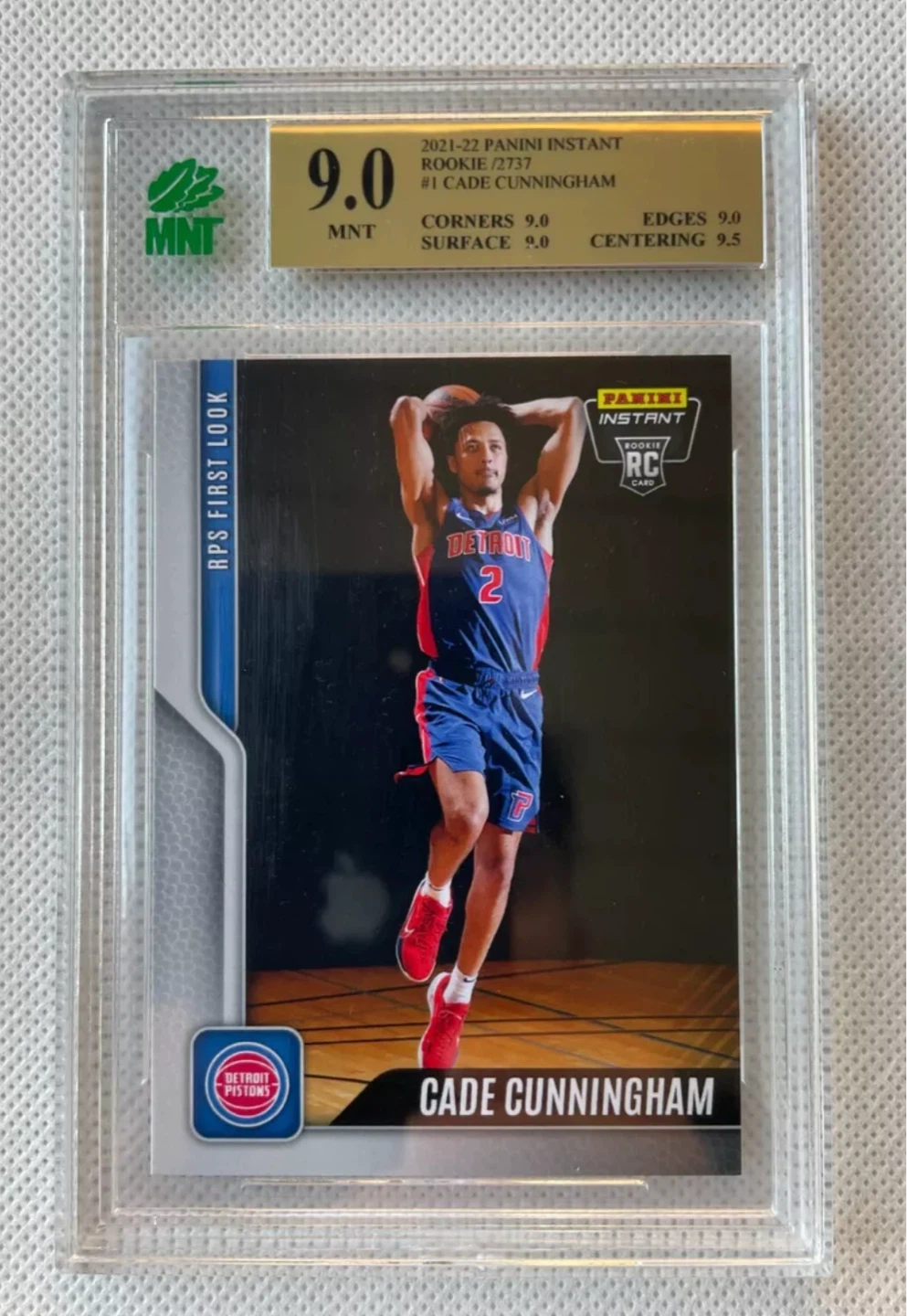 2021-22 Panini Instant CADE CUNNINGHAM First Look Rookie MNT 9