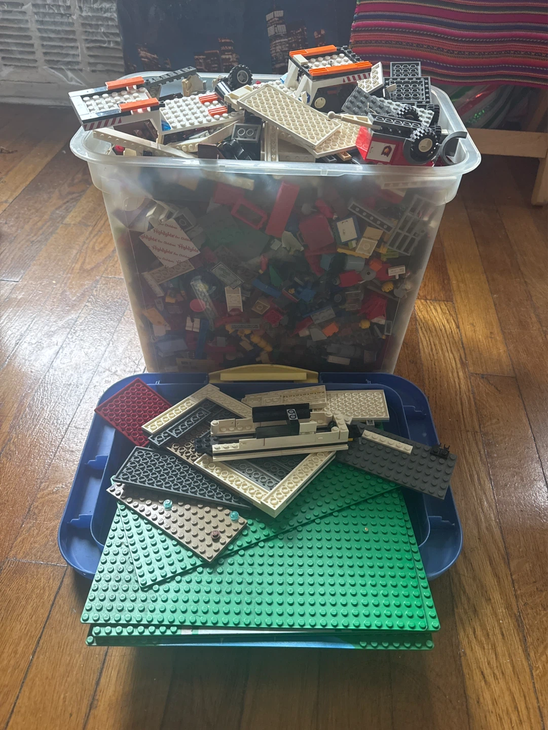 Legos 95 personajes, cabezas extras