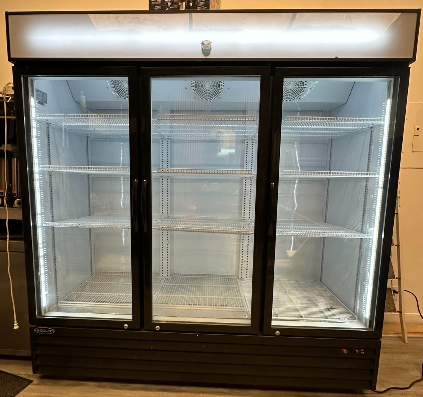 Kool-It Triple Glass Door Commercial Refrigerator