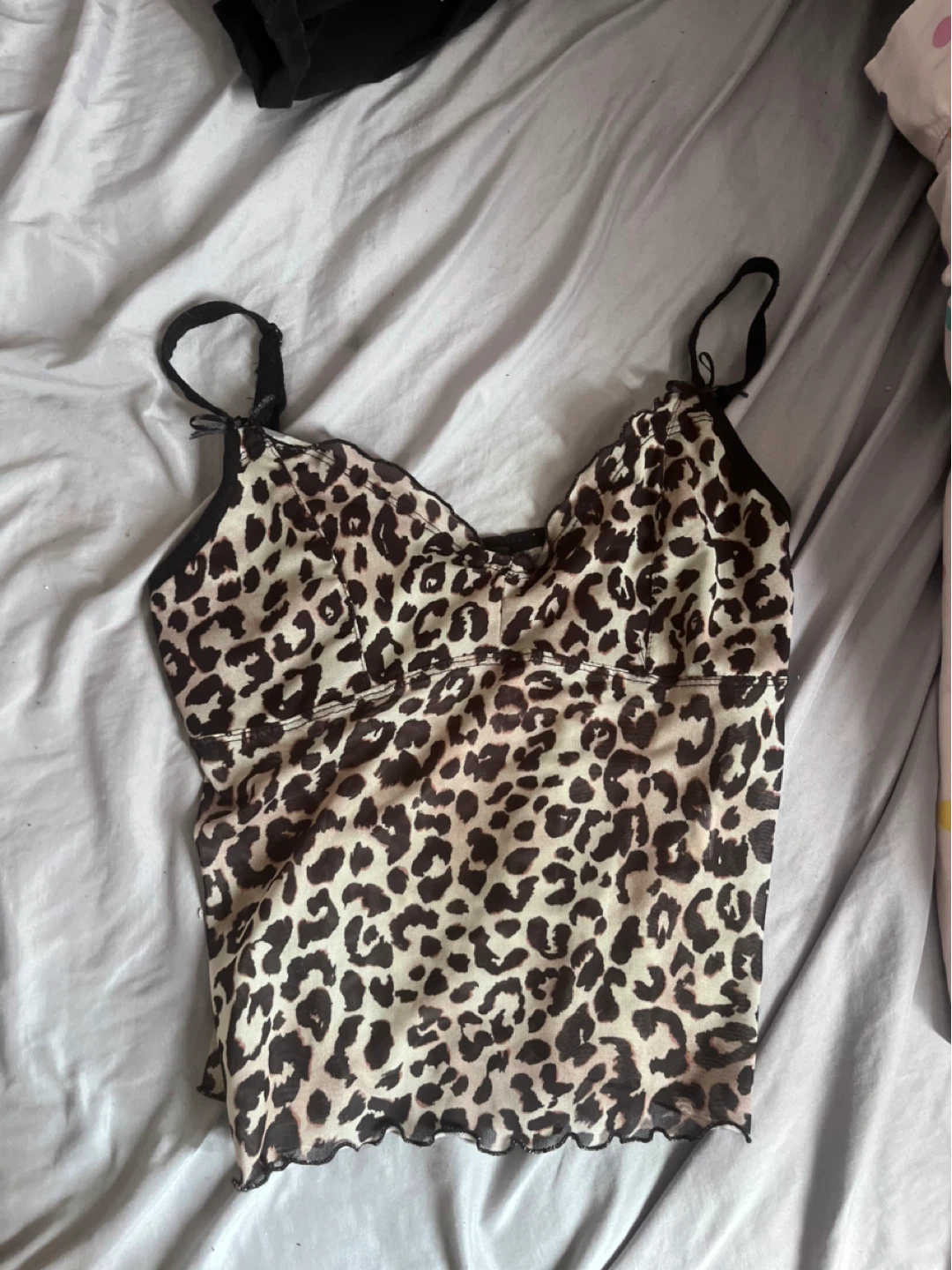 Camisole  à motif léopard - photo 2