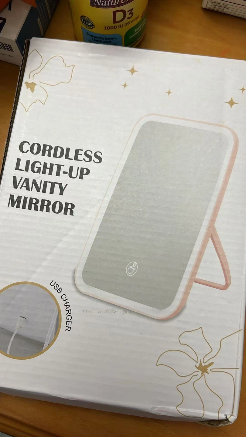 Cordless Light-Up Vanity Mirror - photo 4