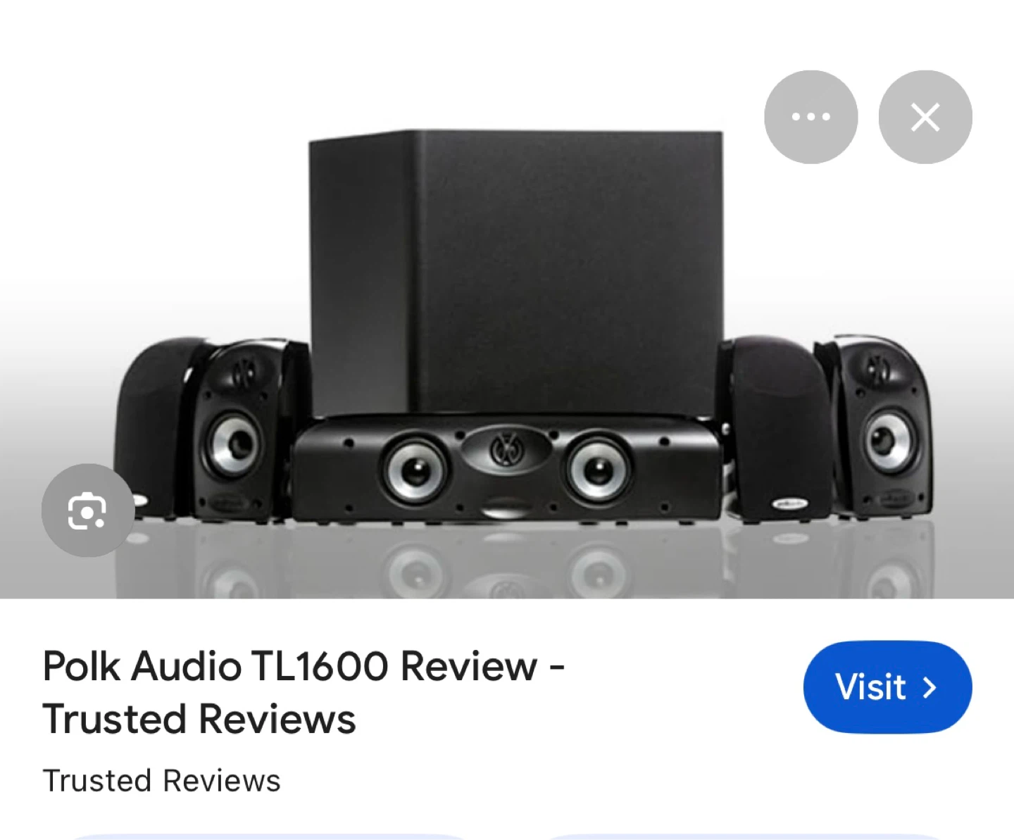 Polk Audio TL1600 Blackstone Home Theater System - photo 3