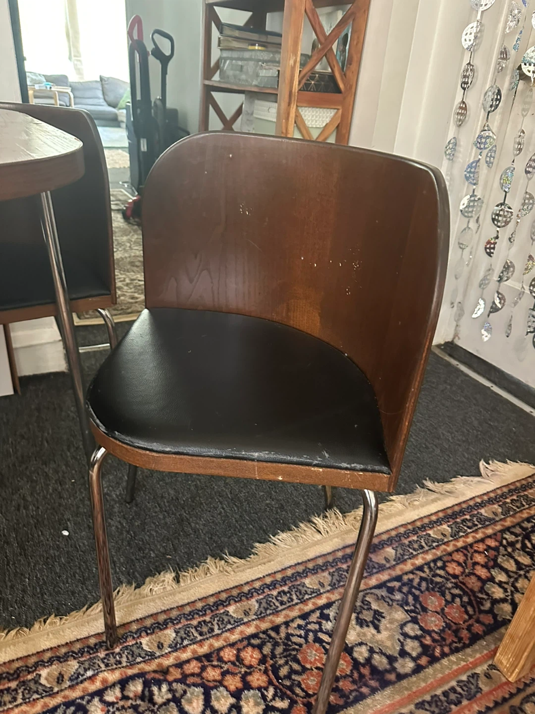 Vintage Dining Table and Chairs Set - photo 2