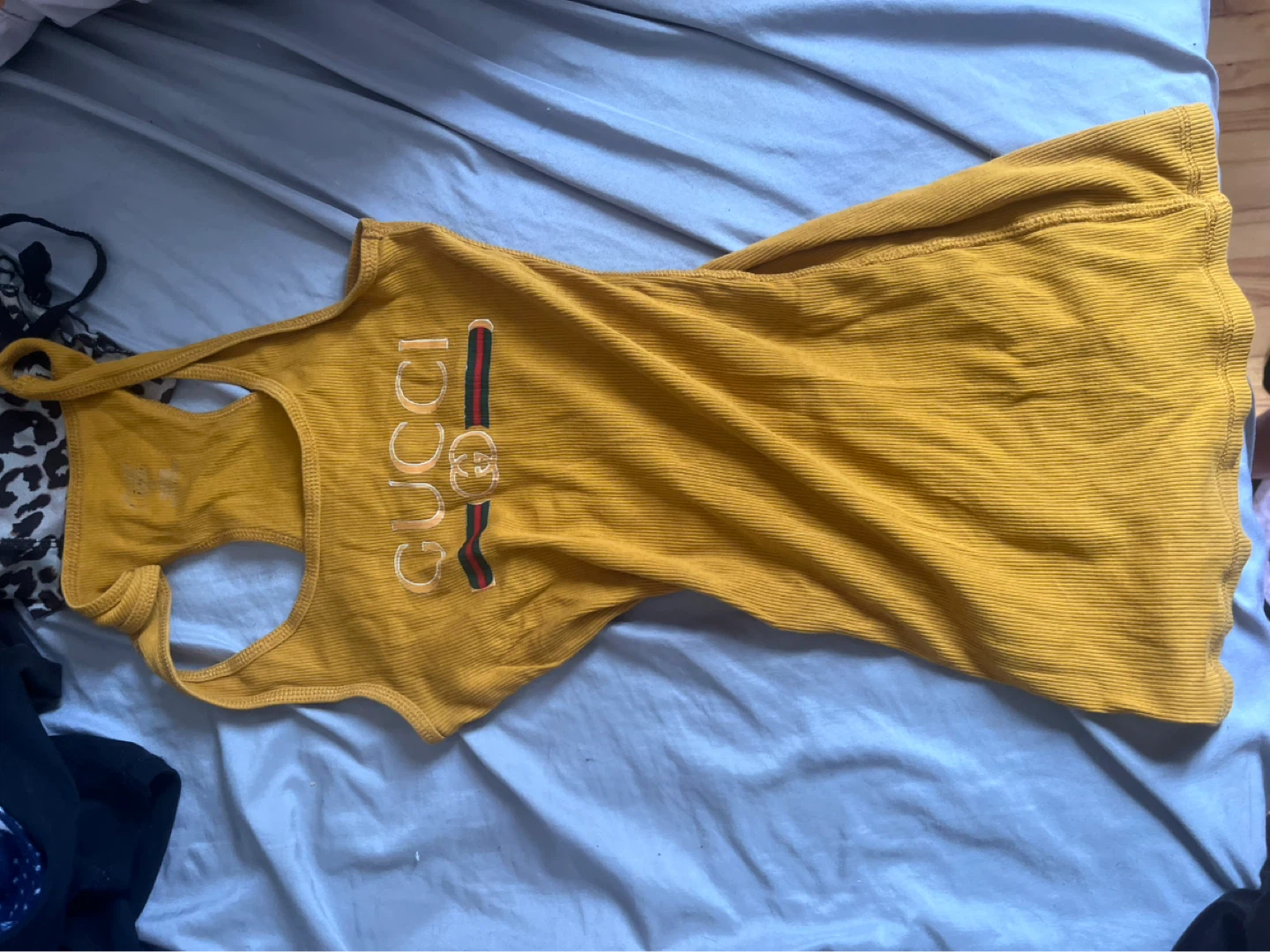 Camisole jaune Gucci - photo 2