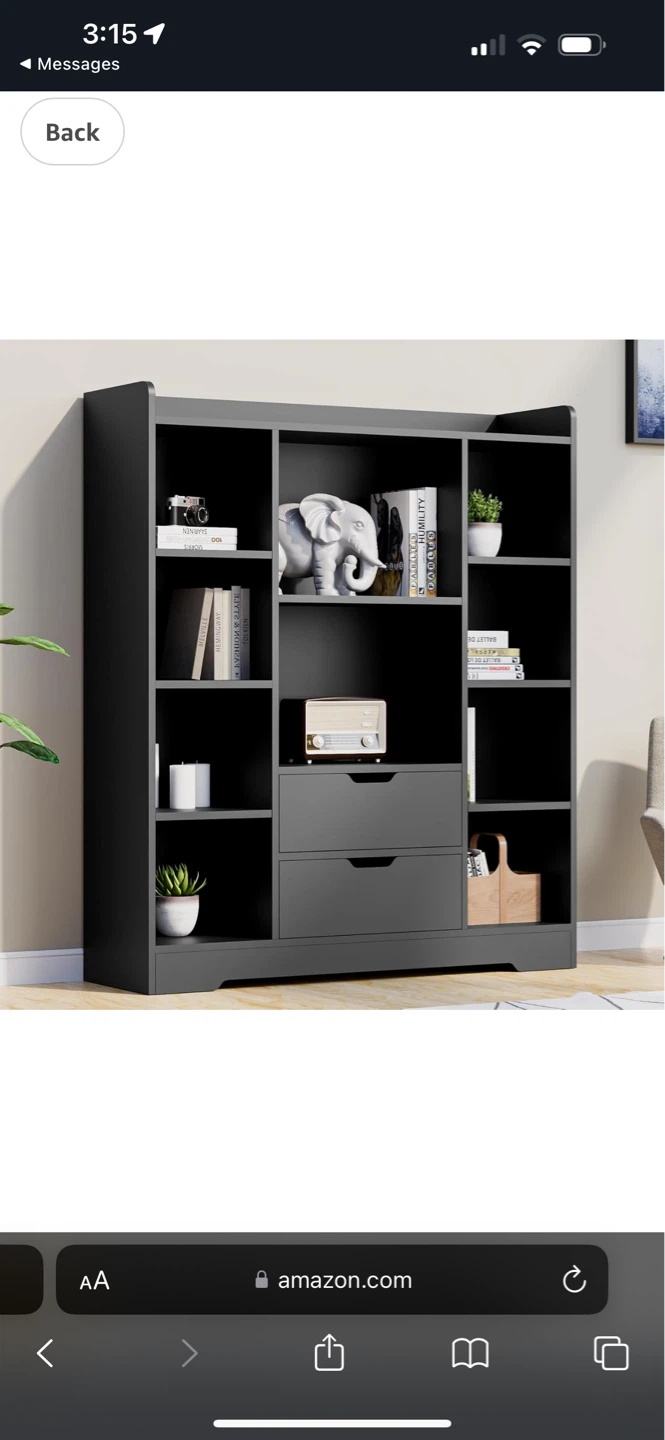 Bookshelf with Drawers - photo 2