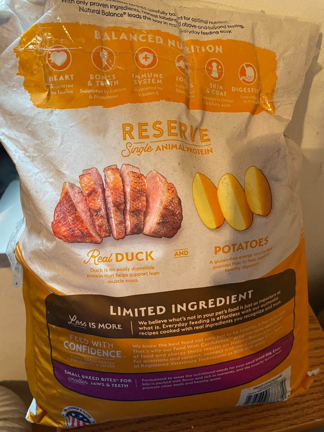 Small Dog Chicken Free Limited Ingredient Dog Food - photo 2