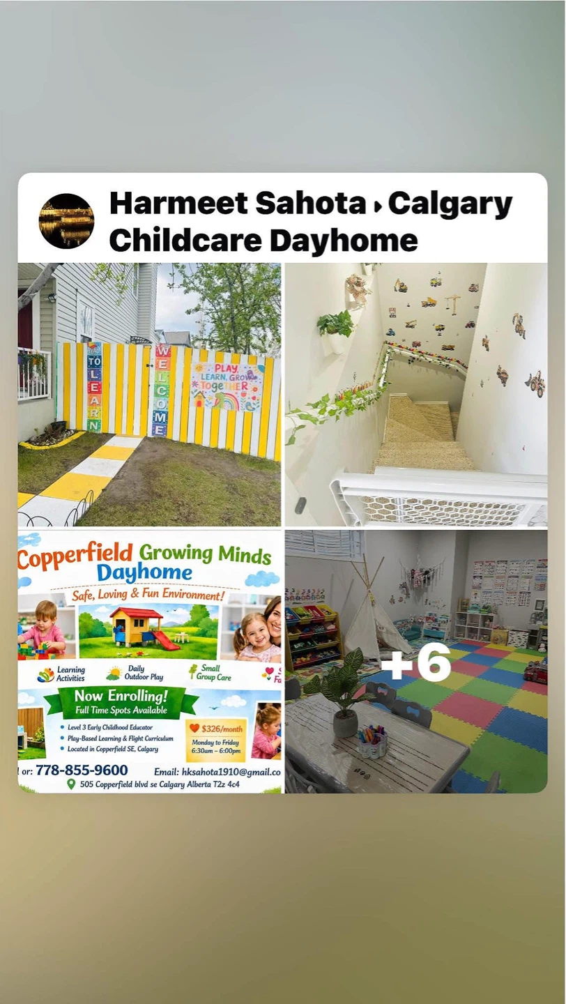Copperfield Growing Minds Dayhome - Calgary Childcare